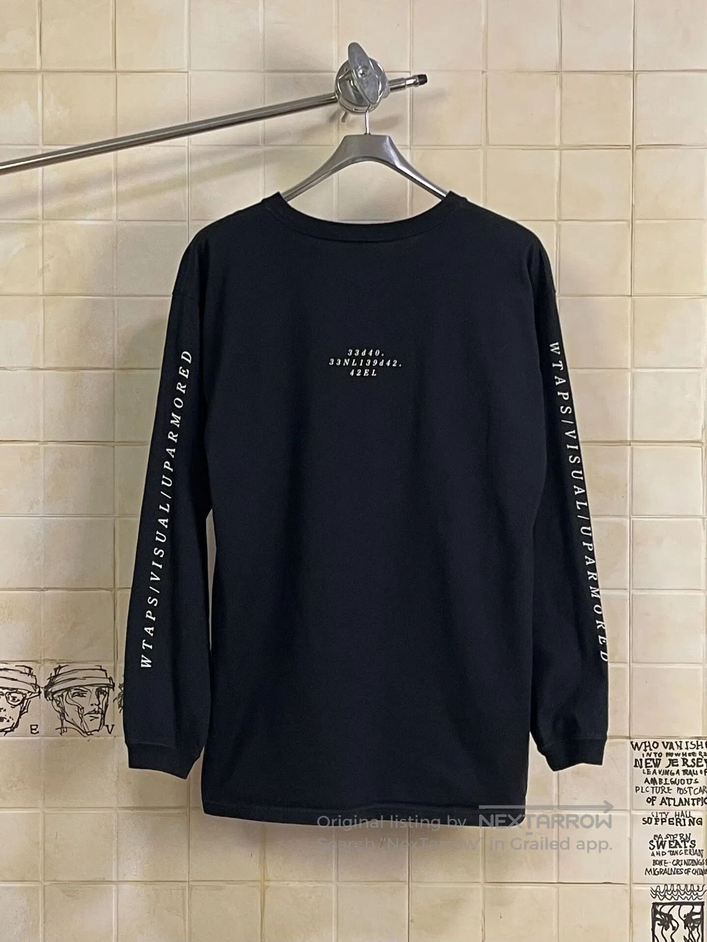 Wtaps WTAPS Logo Print Long Sleeve T. Size US L / EU 52-54 / 3 - 2 Thumbnail