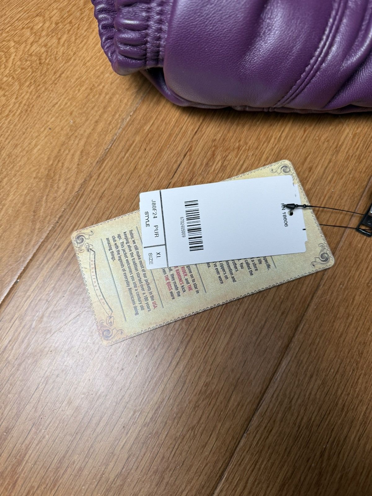 Schott × Supreme Supreme Schott Chevron Leather Down Puffer Jacket Size US XL / EU 56 / 4 - 7 Thumbnail