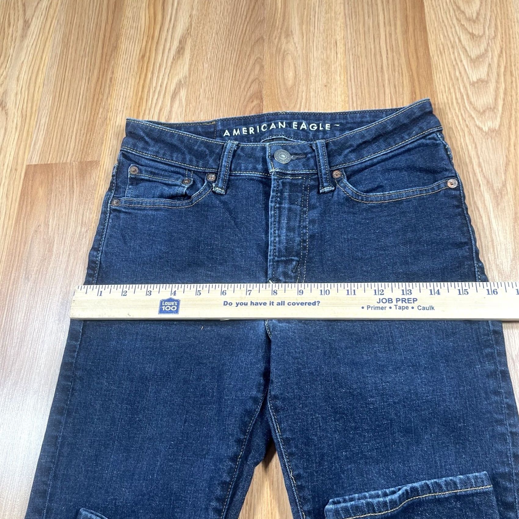 American Eagle Outfitters American Eagle Outfitters Jeans Womens 28Wx30L Slim Denim Size 28" / US 6 / IT 42 - 5 Thumbnail