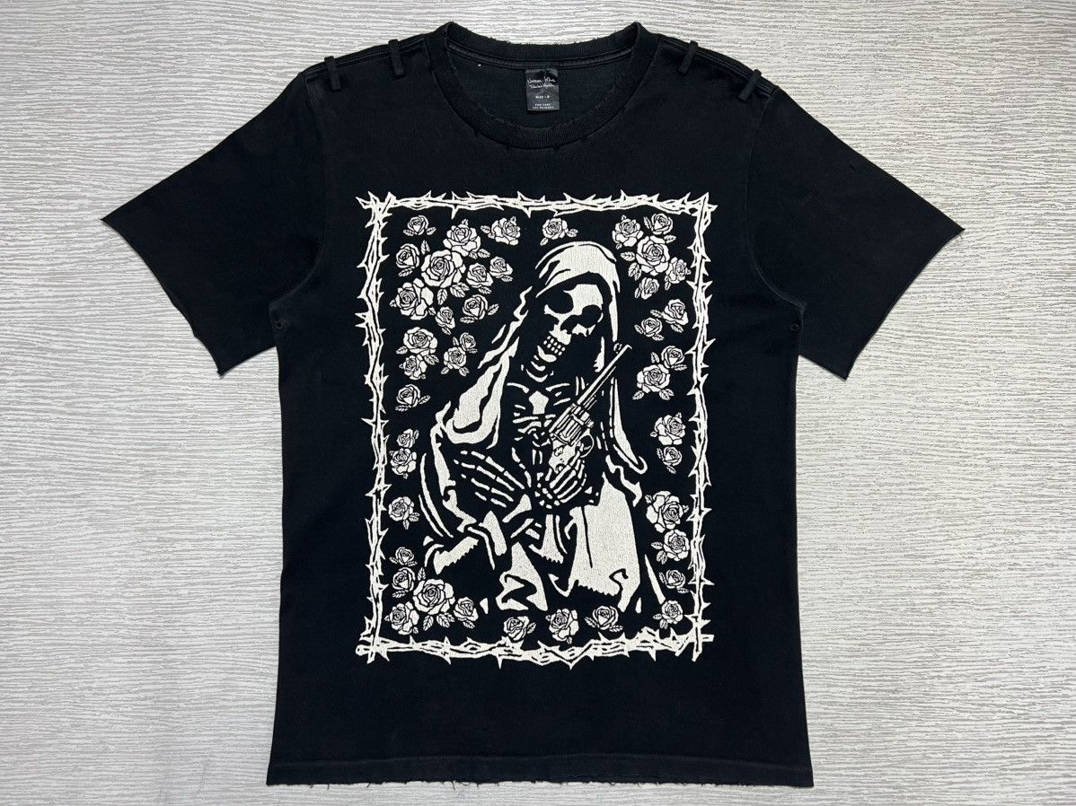 Number (N)ine Number Nine Tie Dye Skull Tee SS06 | Grailed