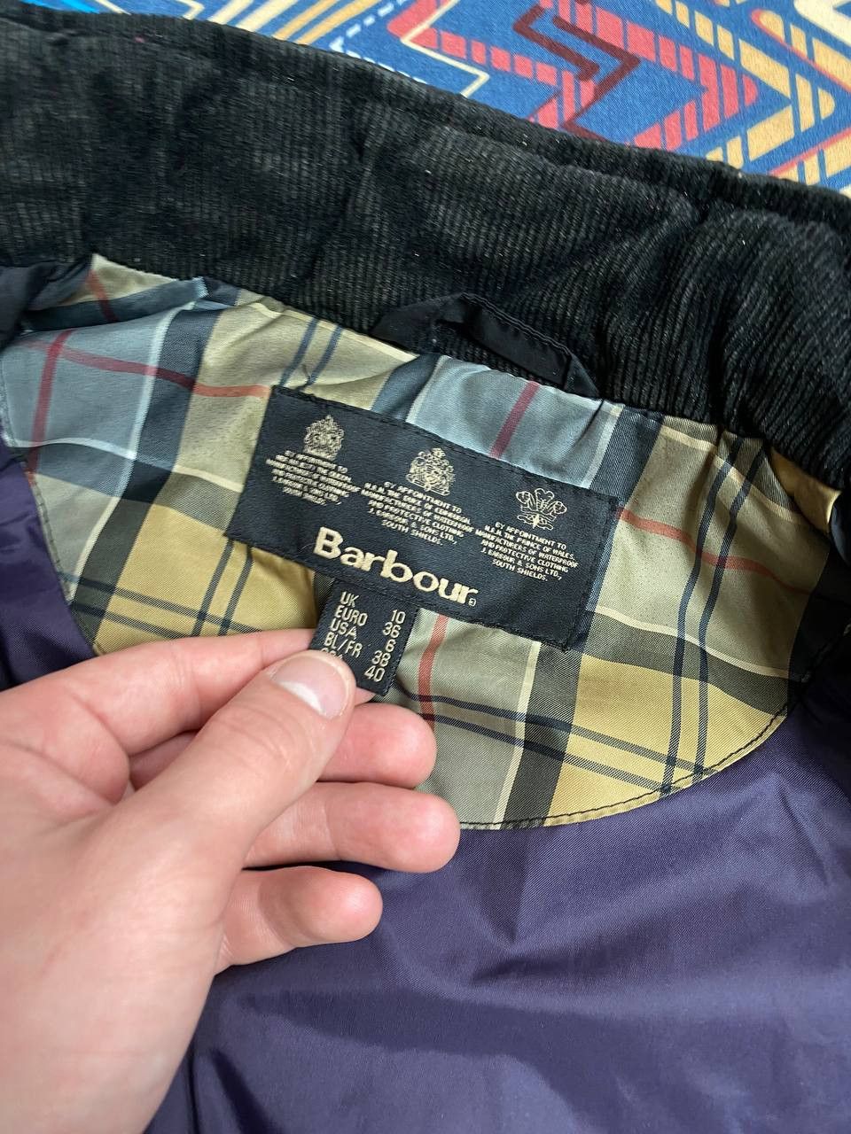Barbour × Vintage Vintage Barbour Y2K Vest Casual Streetwear 90s Style Size M / US 6-8 / IT 42-44 - 2 Thumbnail