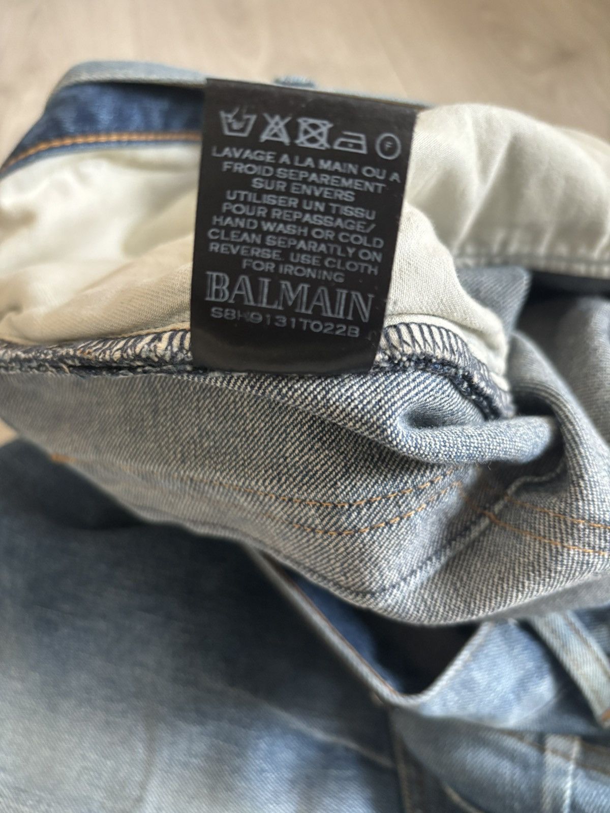 Balmain Balmain biker jeans. Size US 34 / EU 50 - 5 Thumbnail