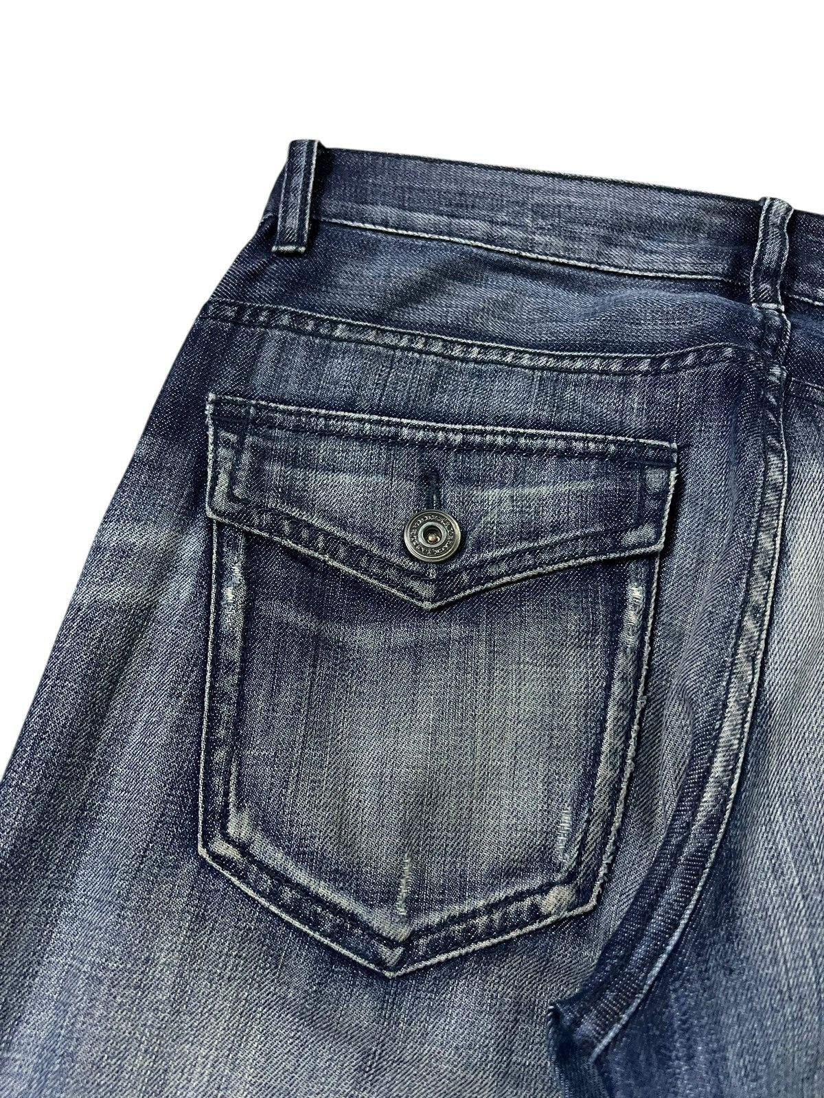 Burberry Burberry Black Label Mud Wash Jean Size US 31 - 11 Thumbnail