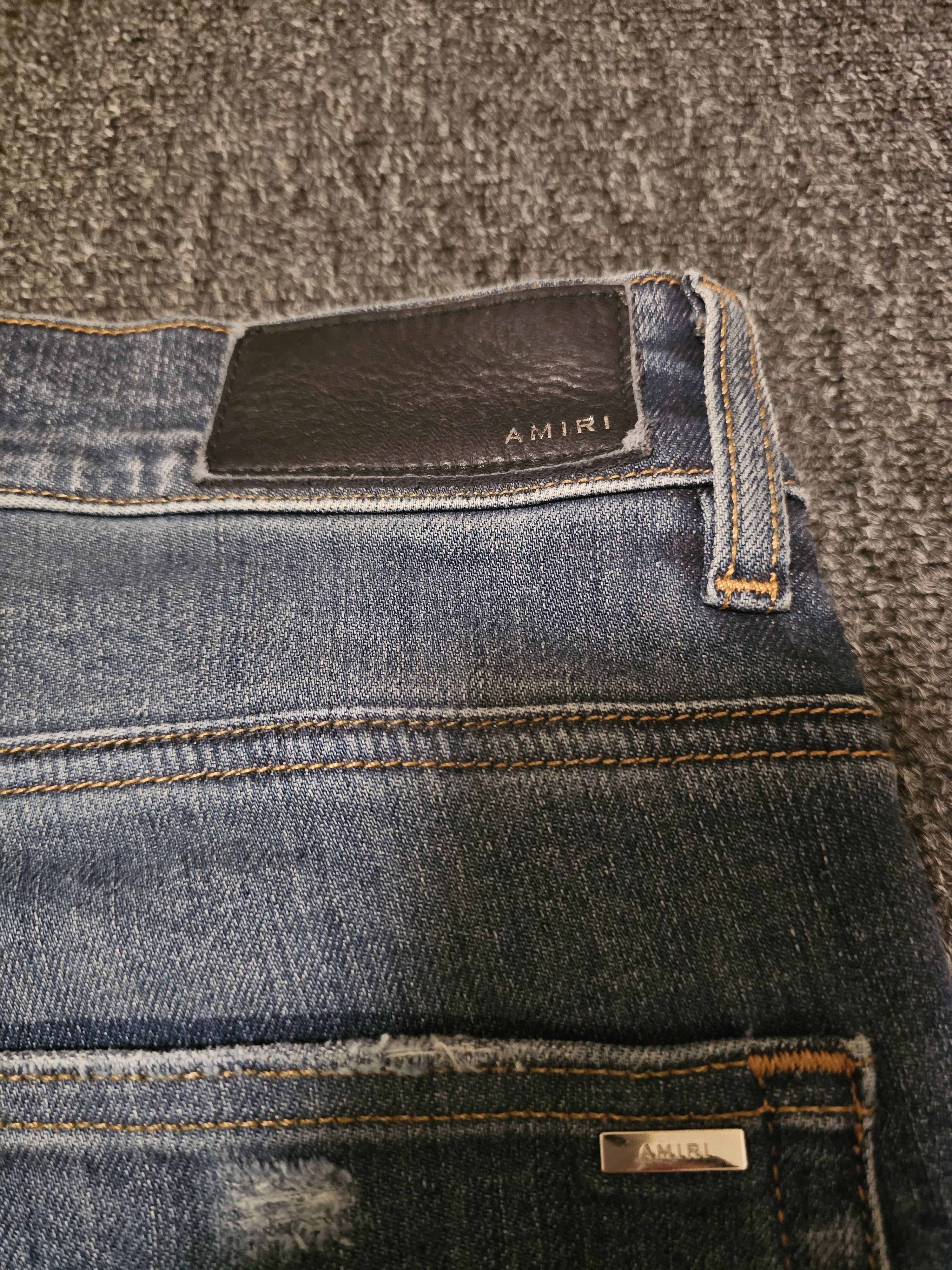 Amiri Amiri men's jeans size 34 Size US 34 / EU 50 - 4 Thumbnail