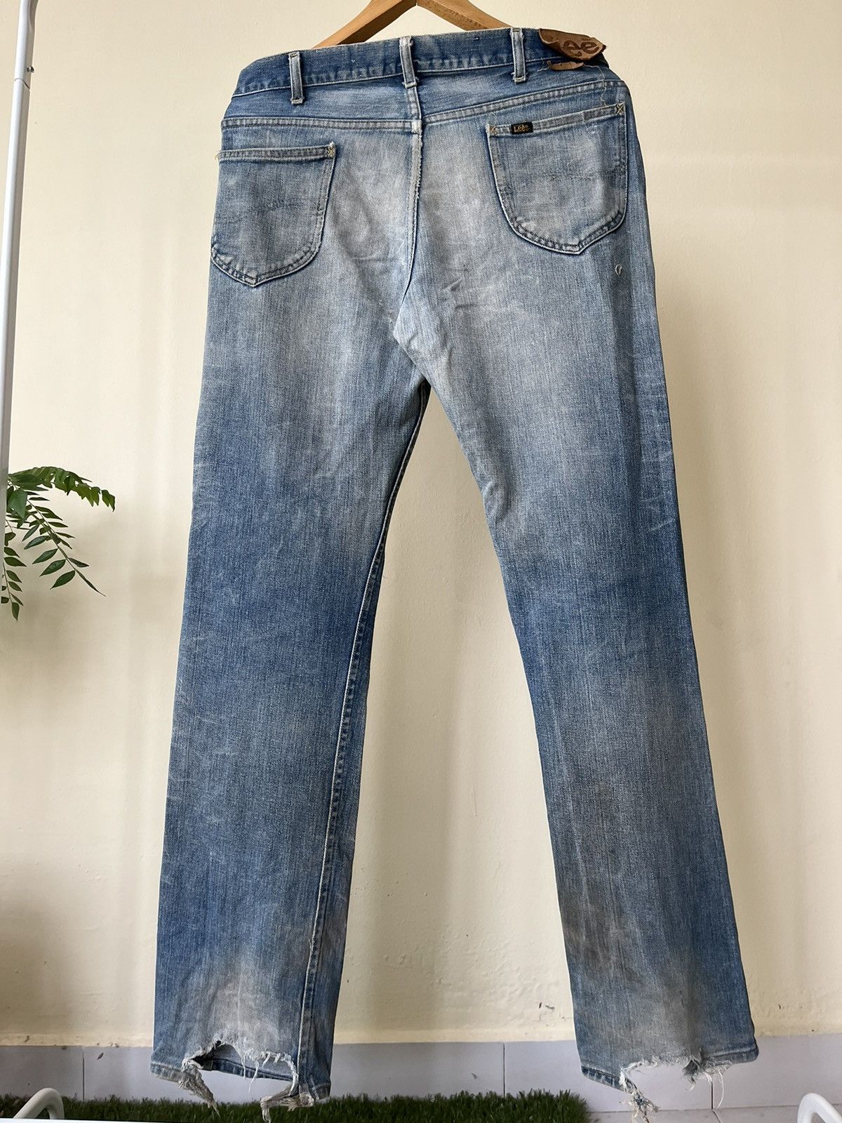 Vintage 70s Distressed Lee Size US 33 - 2 Thumbnail