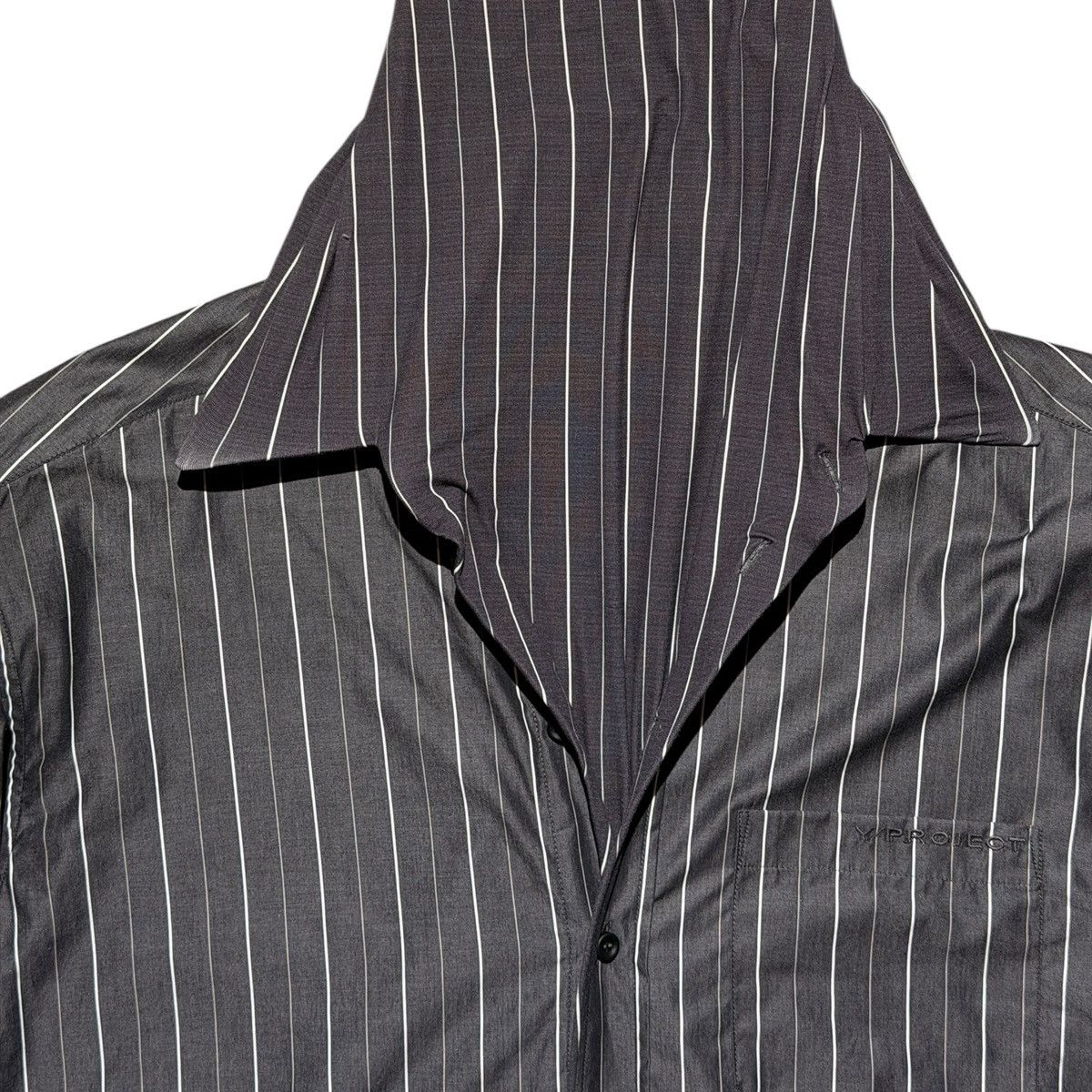 Y/Project Striped layered shirt Size US L / EU 52-54 / 3 - 3 Thumbnail