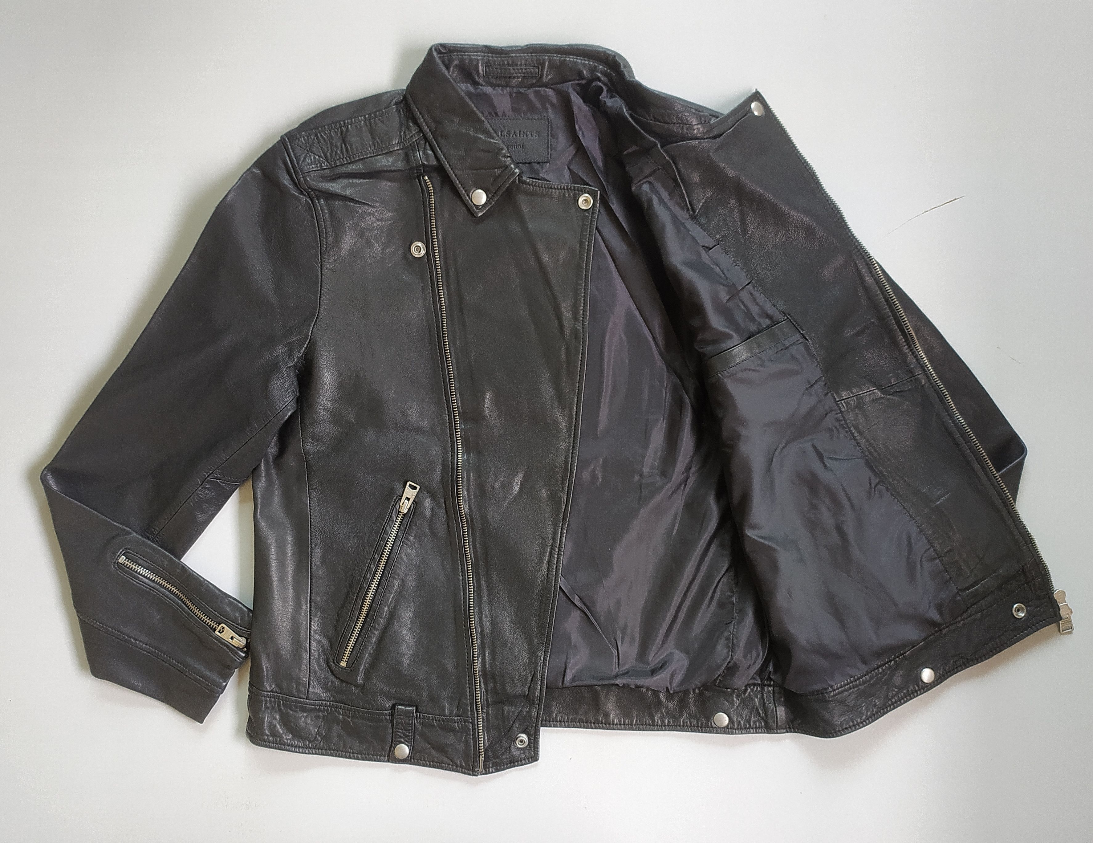 Allsaints ALLSAINTS Lomi Biker Leather jacket Free Shipping FTP/9007 Size M / US 6-8 / IT 42-44 - 6 Thumbnail