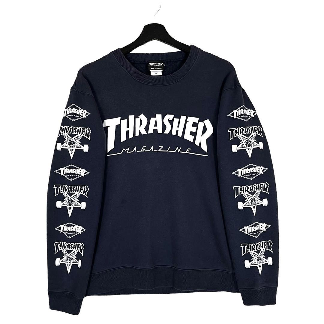 Thrasher Vintage Thrasher Magazine SanFrancisco Skate Goat Sweatshirt Size US S / EU 44-46 / 1 - 1 Thumbnail