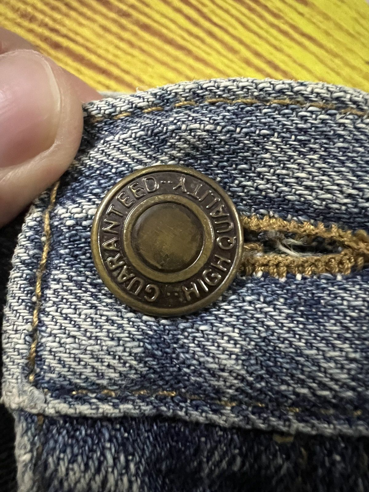 If Six Was Nine × Japanese Brand × Seditionaries HUNDREDCLUB SEARCH AND DESTROY ANARCHY DISTRESSED JEANS Size US 28 / EU 44 - 9 Thumbnail