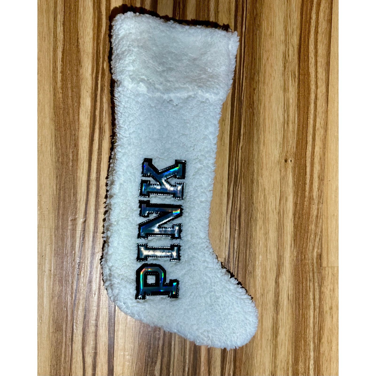 Victoria's Secret Pink Christmas Stocking Size ONE SIZE - 1 Thumbnail