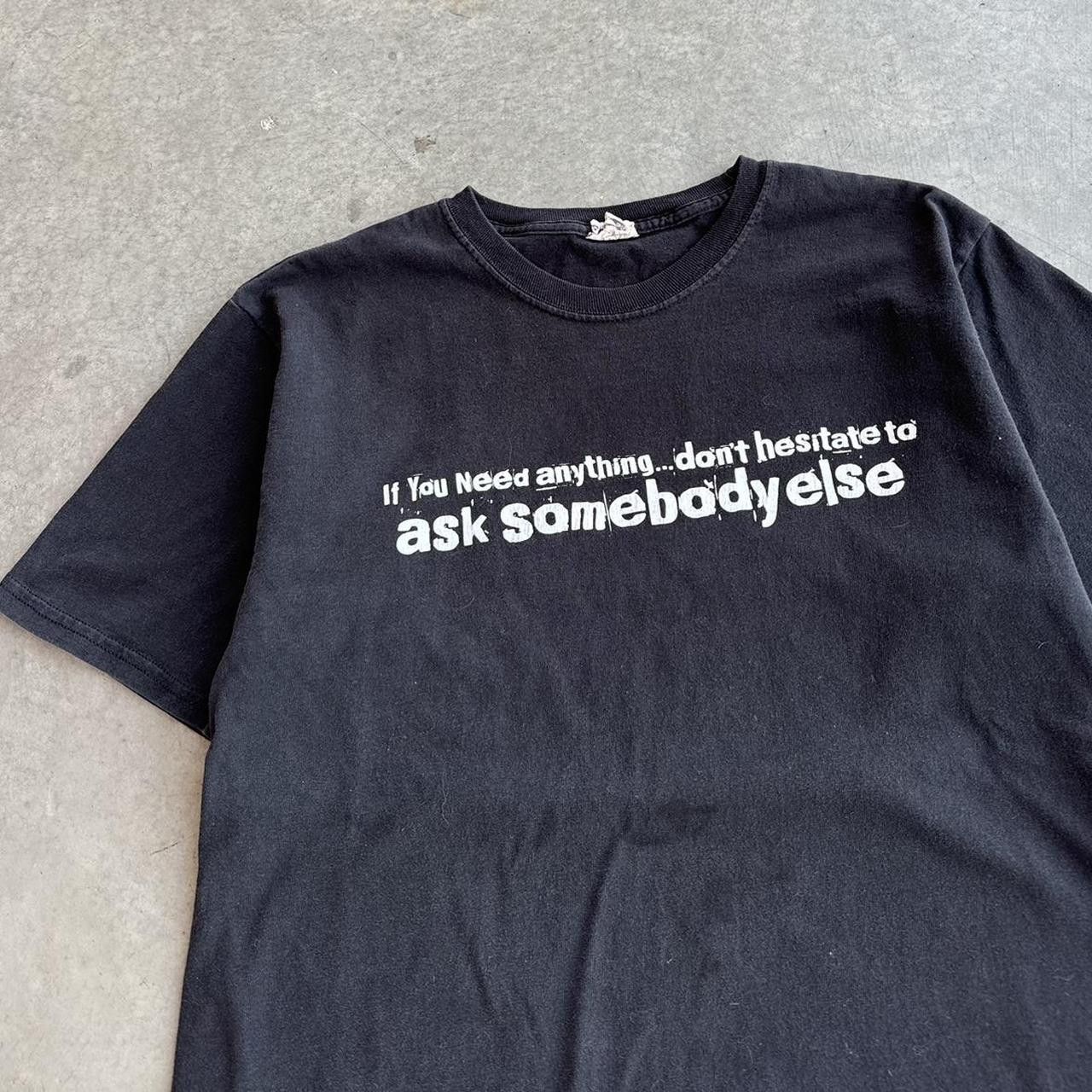 Vintage Vintage early 2000s Y2K word font tee Size US M / EU 48-50 / 2 - 1 Thumbnail