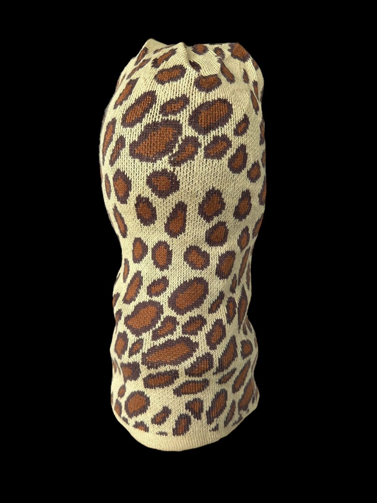 Japanese Brand × Kapital × Vintage Leopard Balaclava Masked Crazy Rare Design ☠️ Size ONE SIZE - 4 Thumbnail