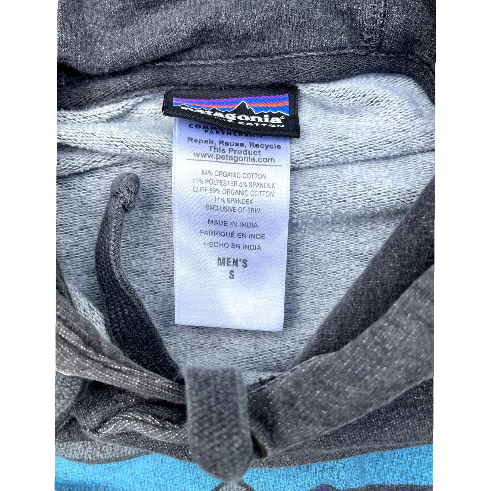 Patagonia Patagonia Men's Tres Peaks Midweight Hooded Pullover Sweatshirt Gray Size S Size US S / EU 44-46 / 1 - 4 Thumbnail