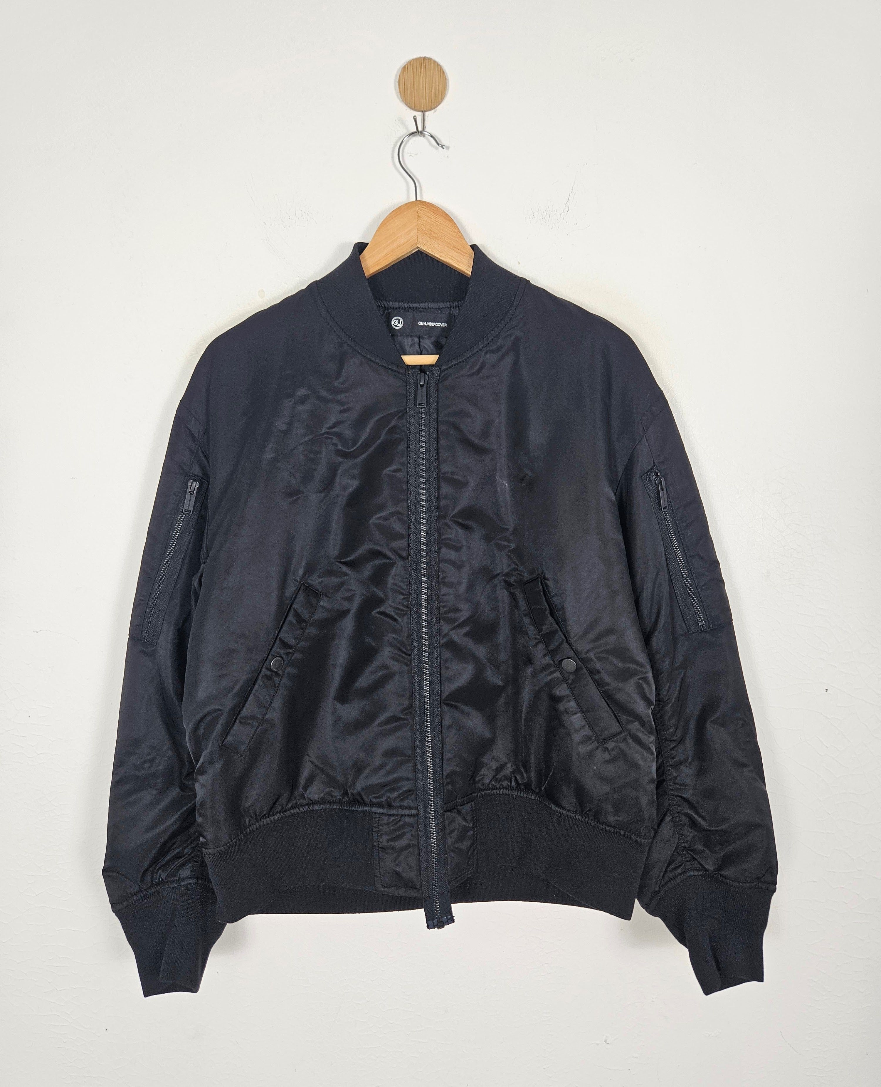 GU × Undercover Undercover Freedom Noise Bomber Jacket Size US M / EU 48-50 / 2 - 2 Thumbnail