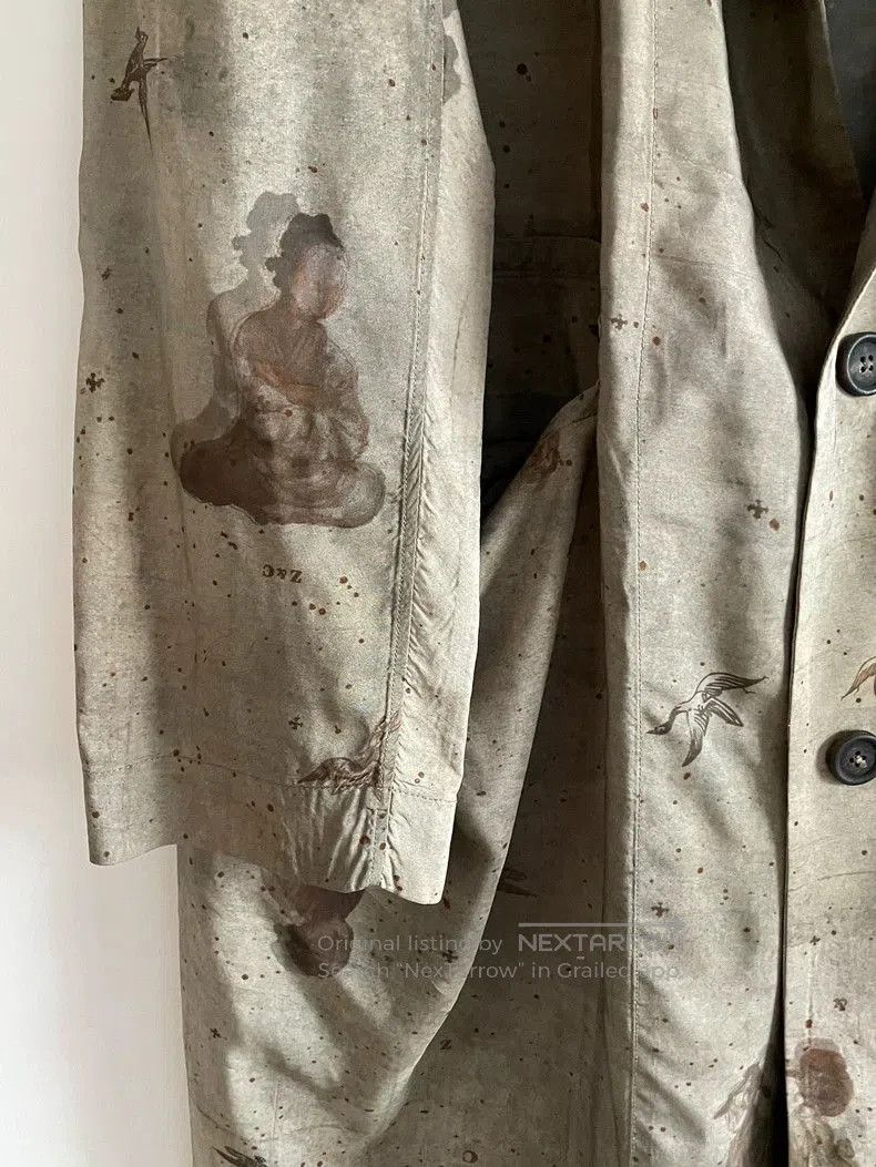 Ziggy Chen ziggy chen 22pf patchwork portrait coat- Size US M / EU 48-50 / 2 - 4 Thumbnail