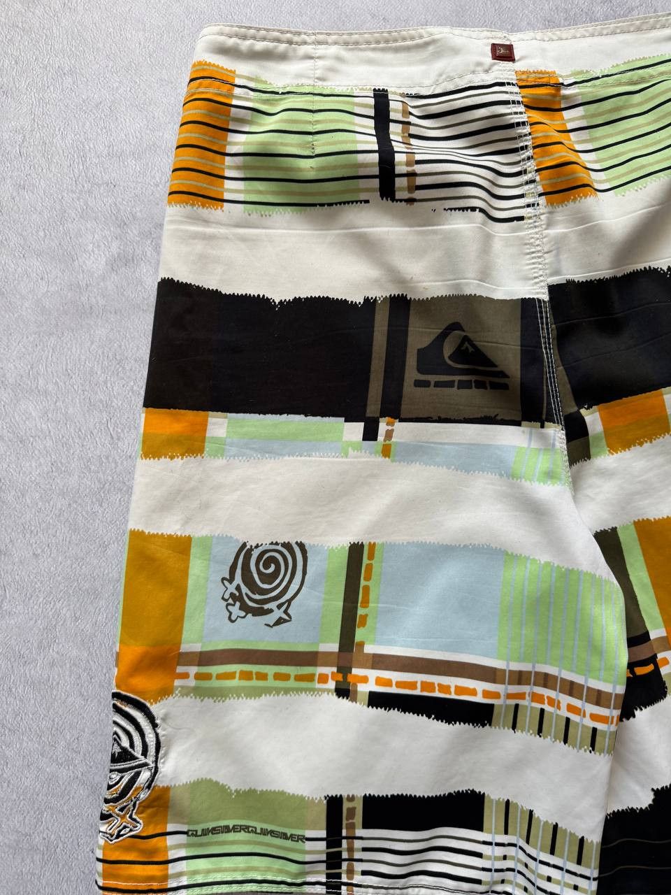 Quiksilver Y2K Quiksilver Surfwear Baggy Graphic Swim Board Surf Shorts Size US 36 / EU 52 - 6 Thumbnail
