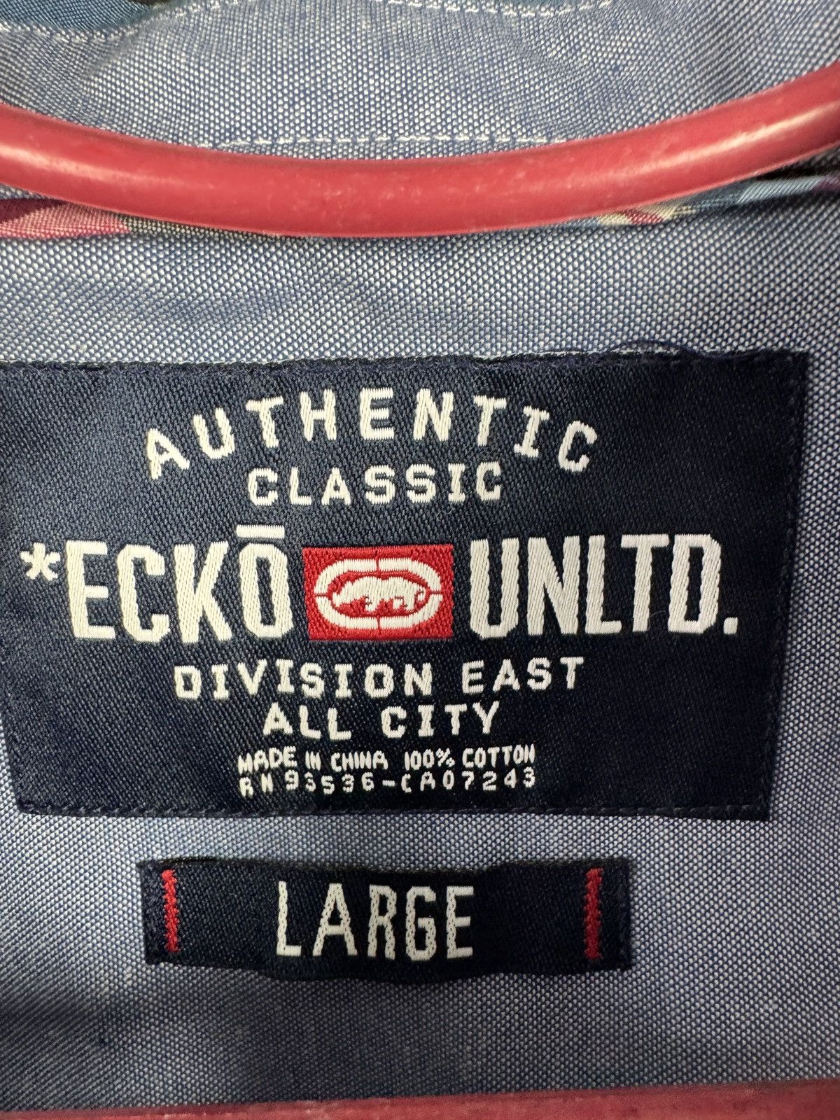Ecko Unltd. Ecko Unltd. Plaid Button-Up Shirt Long Sleeve Casual Mens Size US L / EU 52-54 / 3 - 7 Thumbnail