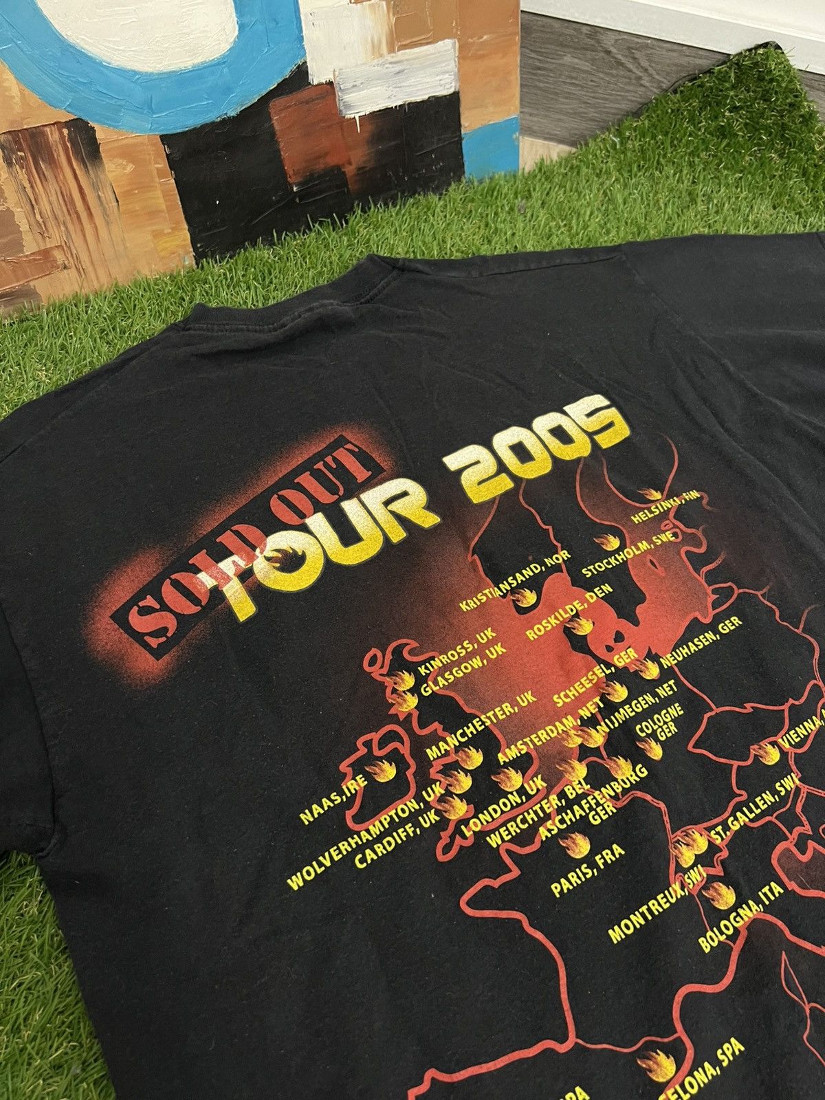 Band Tees 🔥🔥🔥Audioslave Tour Europe 2005 T-shirt Short Sleeve Chris Ko Size US M / EU 48-50 / 2 - 11 Thumbnail