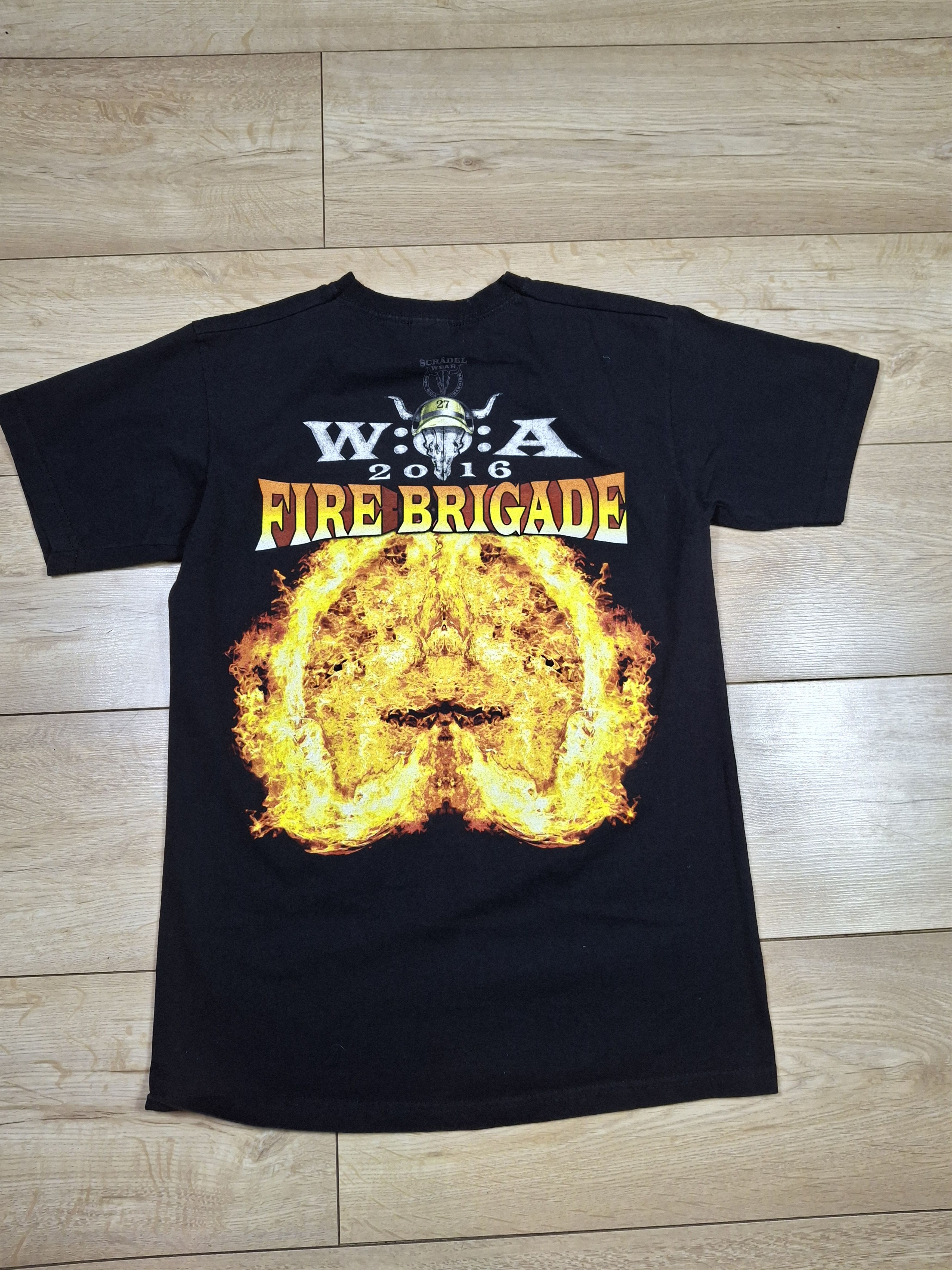 Other Wacken 2016 woa firefighters t shirt metal merch Size US S / EU 44-46 / 1 - 5 Thumbnail