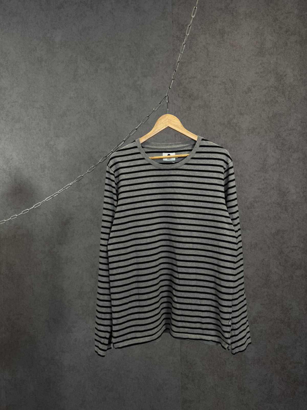 NN07 NN07 No Nationality Japanese designer striped sweatshirt Size US XL / EU 56 / 4 - 1 Thumbnail