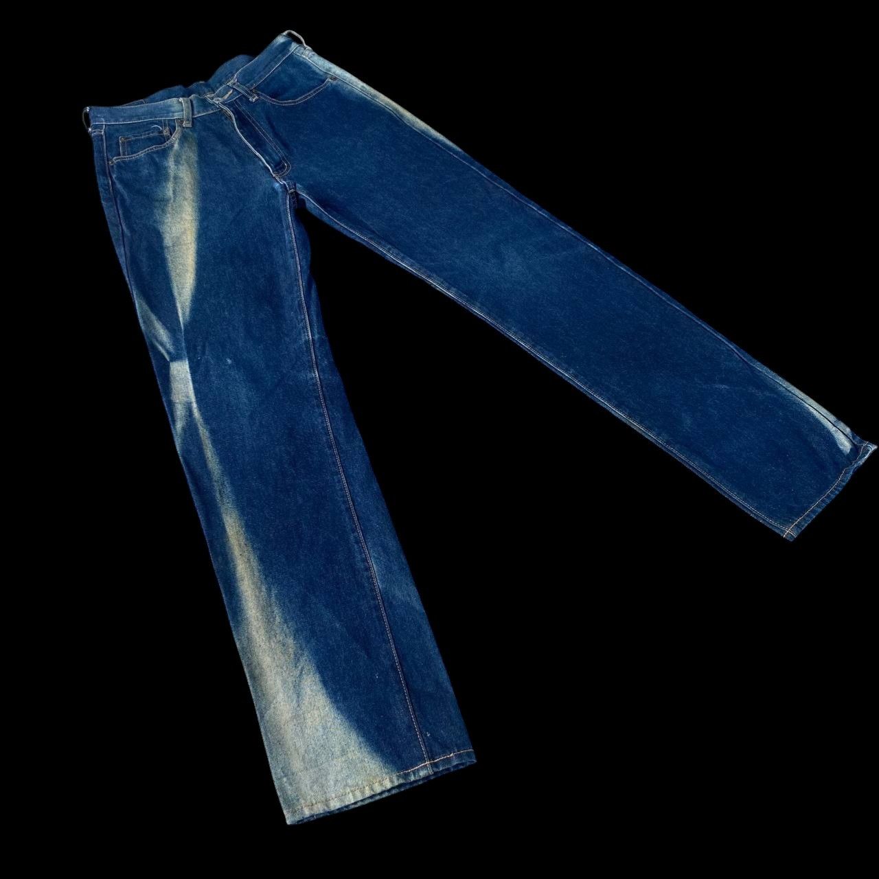 Warehouse Vintage 90s Unique Clothing Warehouse Denim Sun Faded Size US 29 - 3 Thumbnail