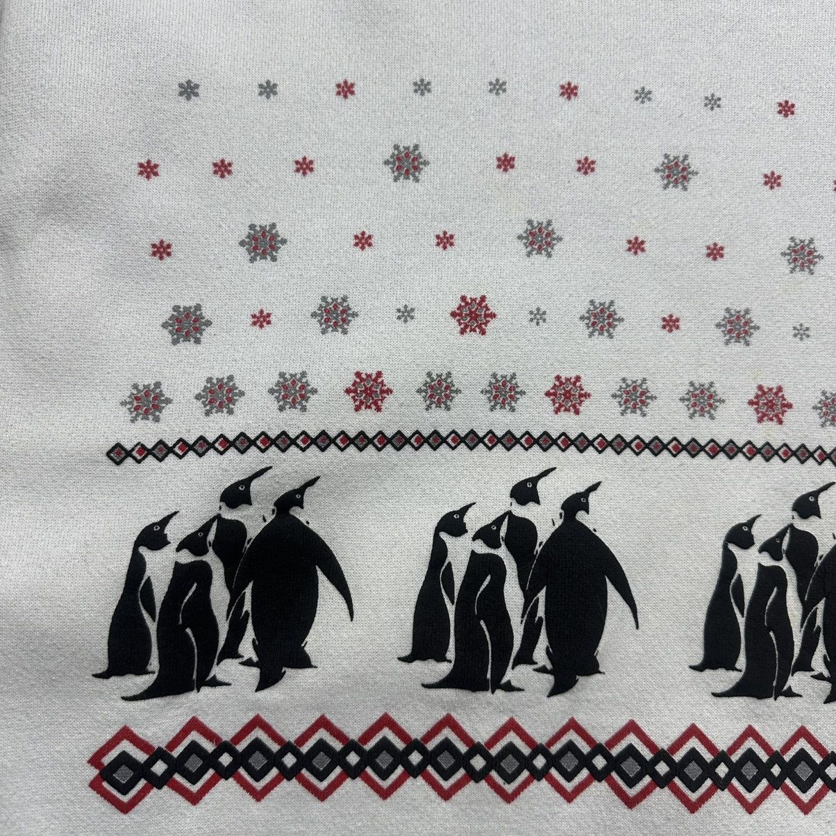 Vintage Vintage 80s Outdoor Nature Walking Penguins AOP Crewneck Size US L / EU 52-54 / 3 - 3 Thumbnail