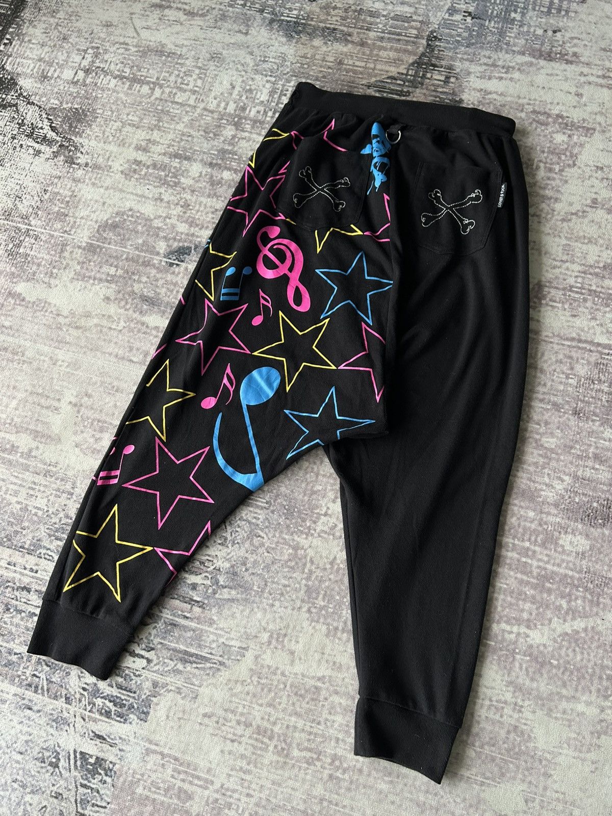 If Six Was Nine SuperLovers Big Star Punk Pants Size US 34 / EU 50 - 4 Thumbnail