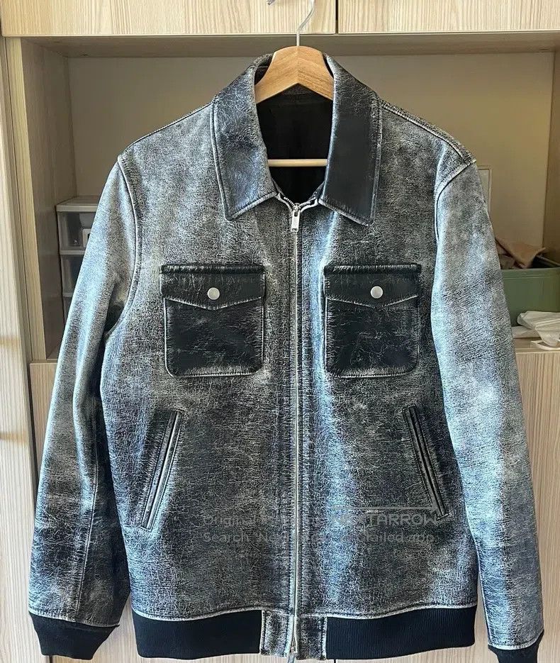 Undercover Undercover Burst leather jacket Size US XL / EU 56 / 4 - 1 Thumbnail