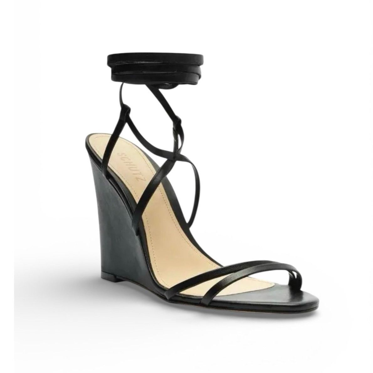 SCHUTZ Schutz Deonne leather wedge sandals Size US 6 / IT 36 - 5 Thumbnail