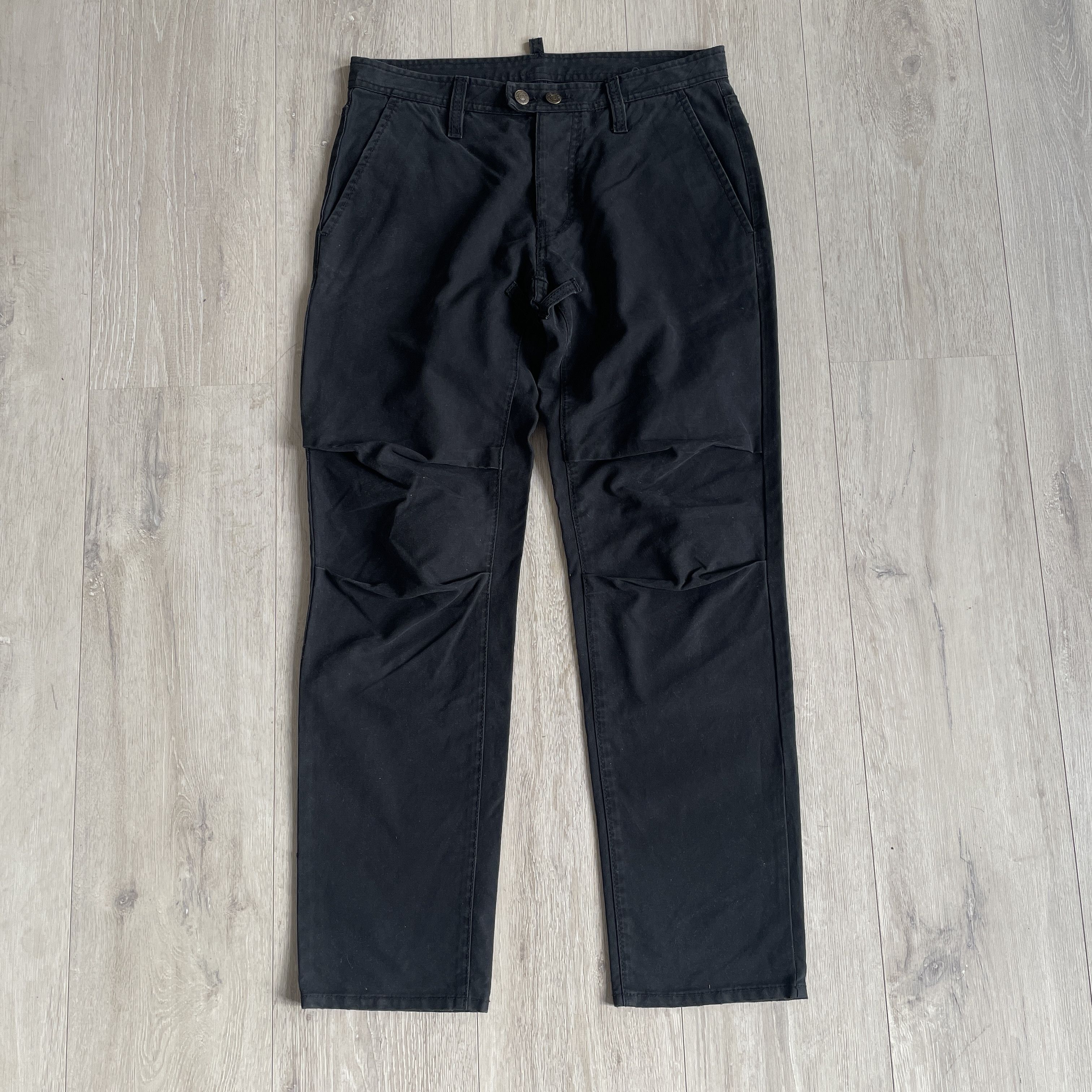 Dsquared2 Dsquared2 AW09 patchwork biker pants Size US 30 / EU 46 - 1 Thumbnail