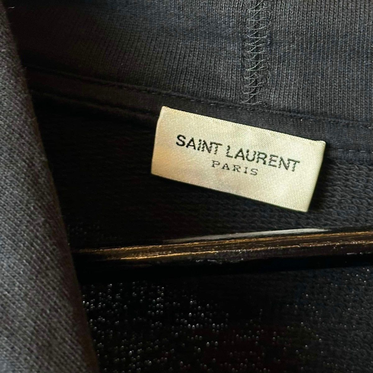 Saint Laurent Paris SAINT LAURENT LOGO HOODIE Size US XL / EU 56 / 4 - 3 Thumbnail