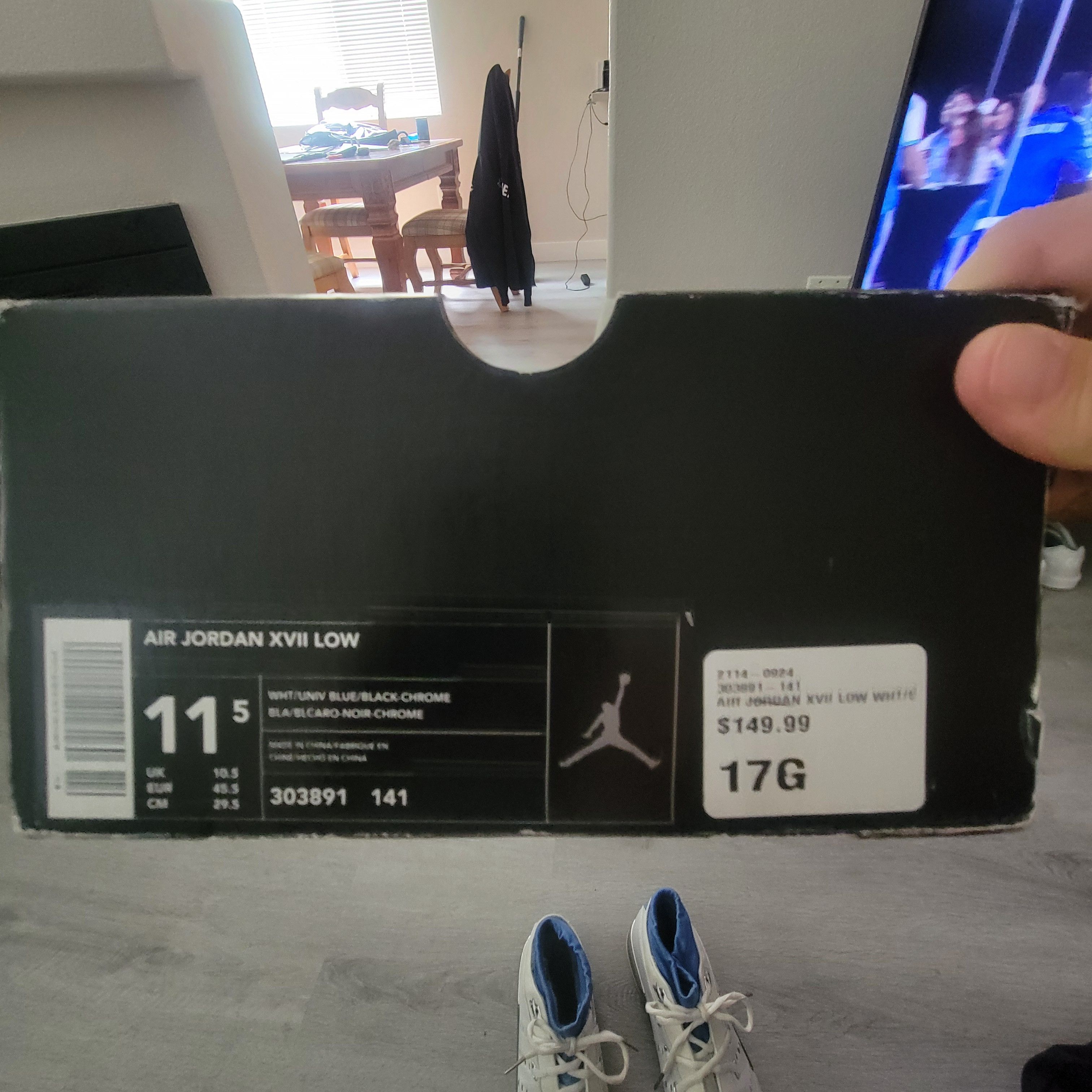 Jordan Brand Jordan 17s Size US 11.5 / EU 44-45 - 13 Thumbnail