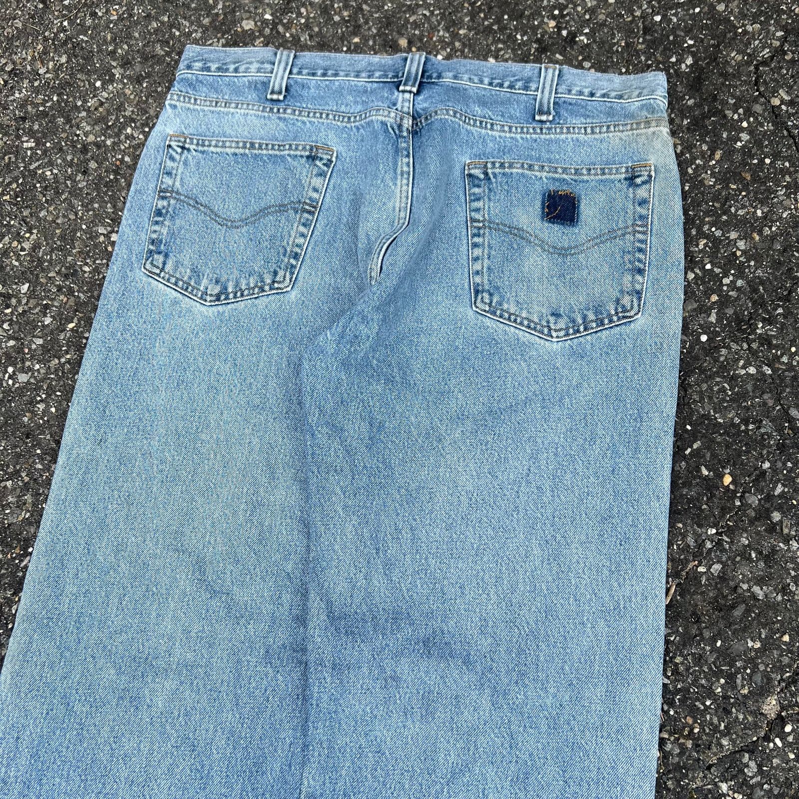 Carhartt Vintage carhartt denim jeans light wash work carpenter pants Size US 37 - 7 Thumbnail
