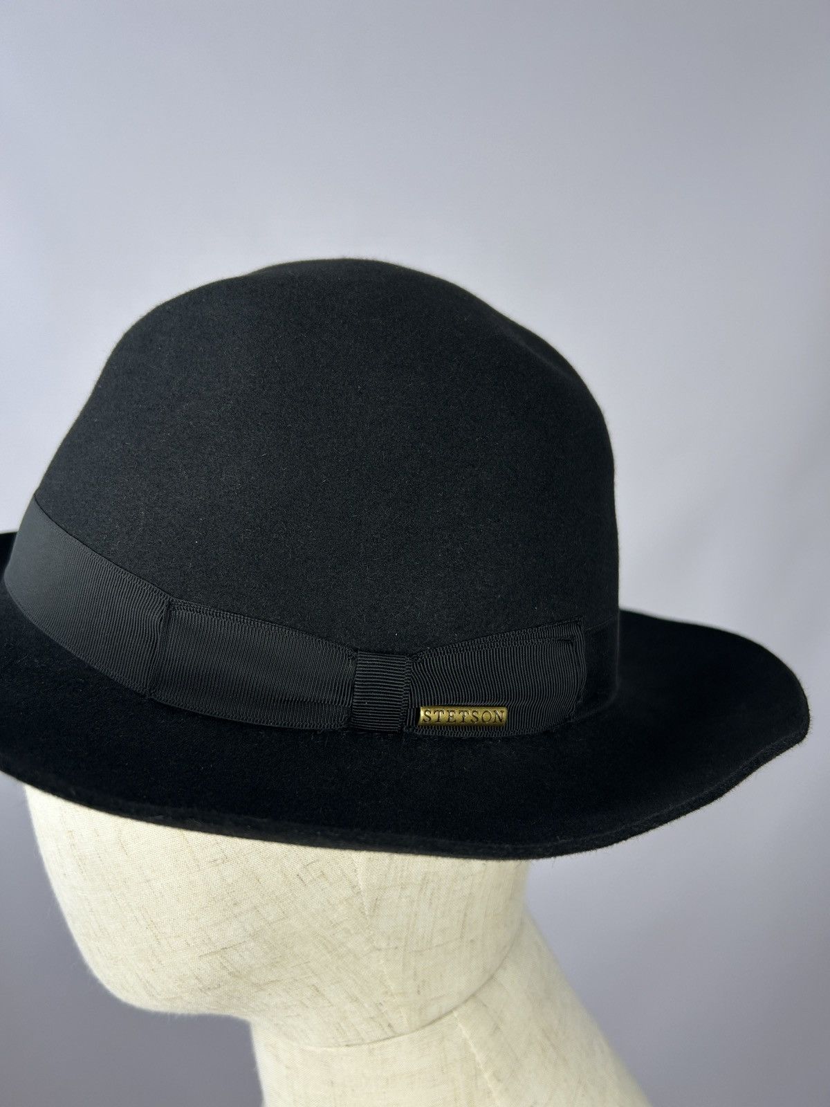Stetson Stetson Capri Fur Felt Hat Classic Fedora Size 58CM Size ONE SIZE - 5 Thumbnail