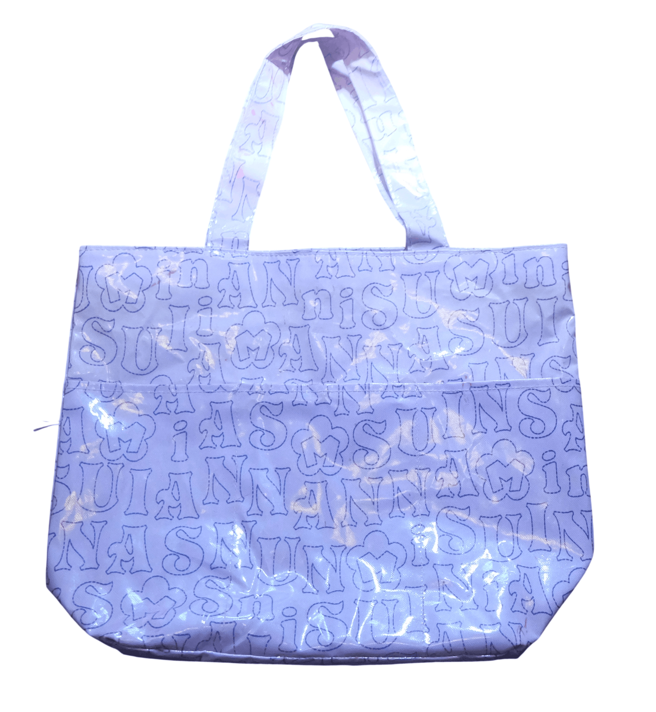 Anna Sui Anna Sui Mini New York Tote Bag Purple Coated Size ONE SIZE - 5 Thumbnail