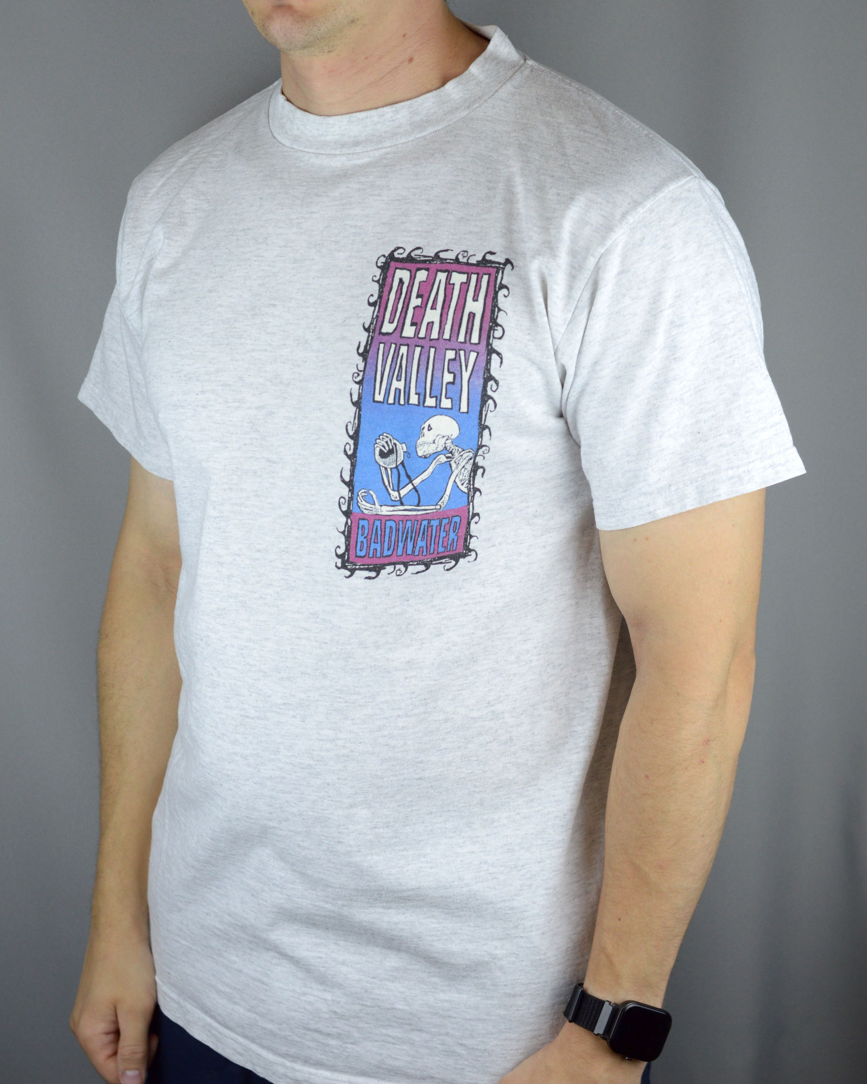 Vintage Vintage Badwater death walley 90s t shirt Size US L / EU 52-54 / 3 - 2 Thumbnail