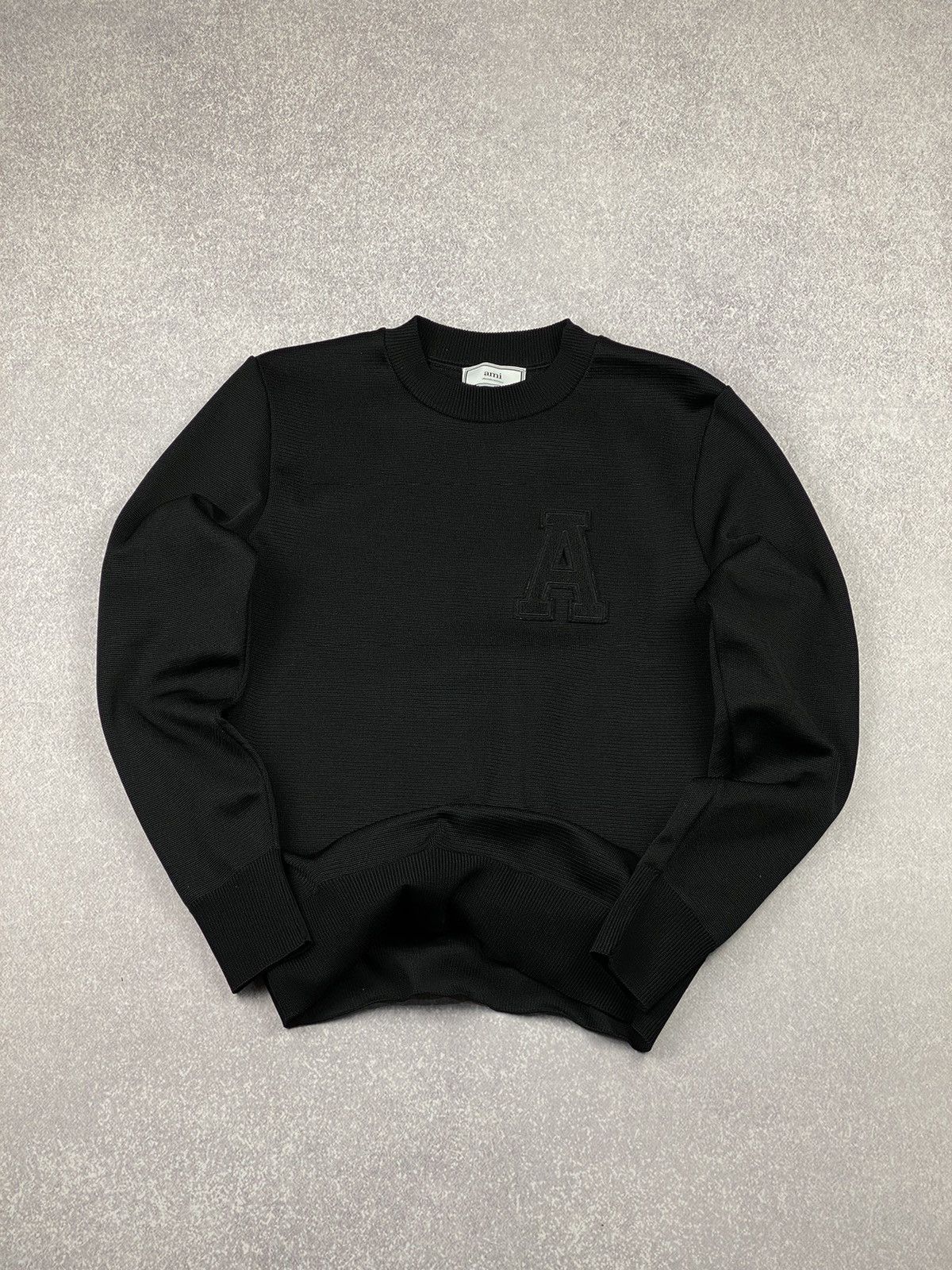 AMI AMI Alexandre Mattiussi big logo Heart Sweatshirt mens Size US S / EU 44-46 / 1 - 1 Thumbnail
