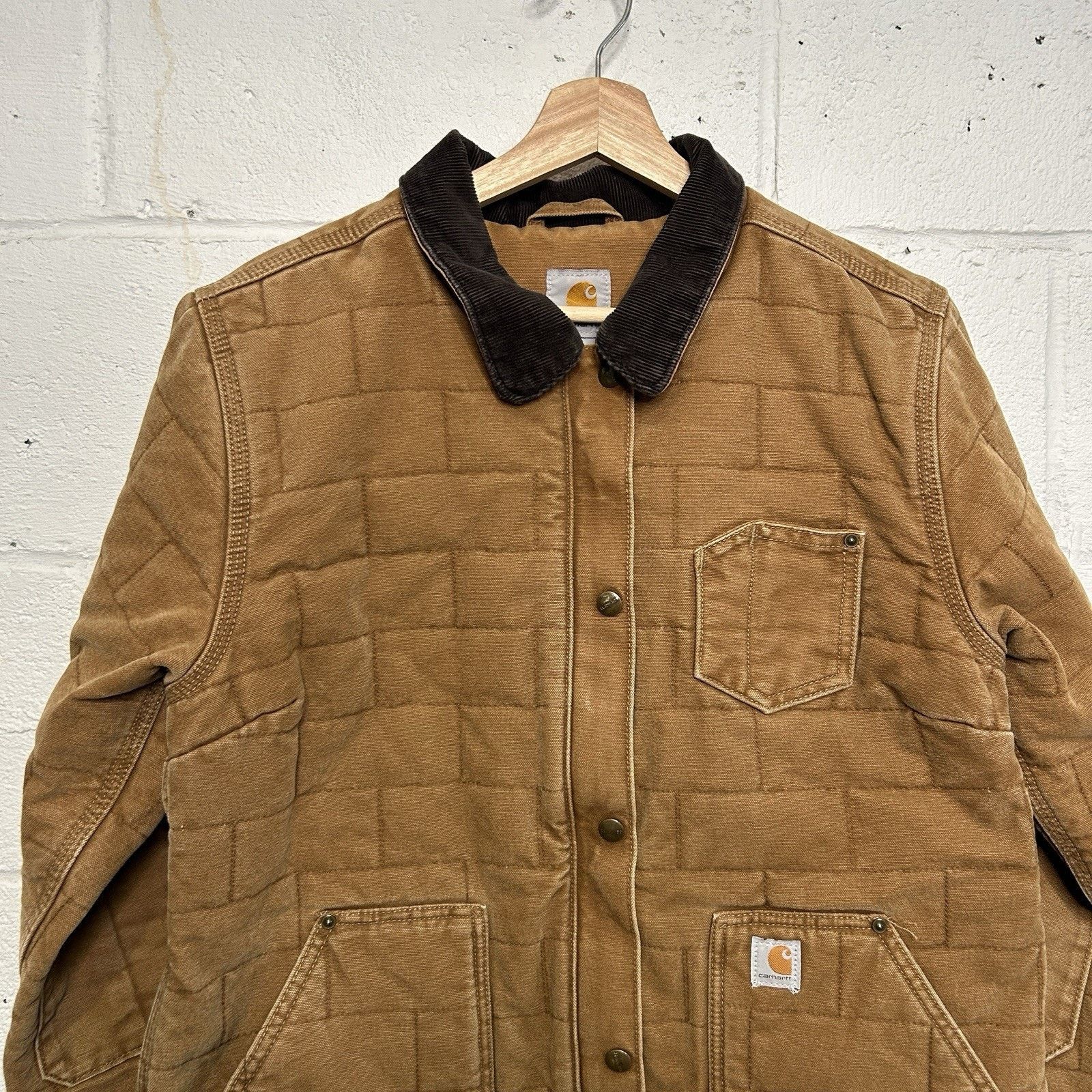 Carhartt Carhartt Sandstone Sherpa-Lined Newhope “Brown” 101405 Size M / US 6-8 / IT 42-44 - 4 Thumbnail