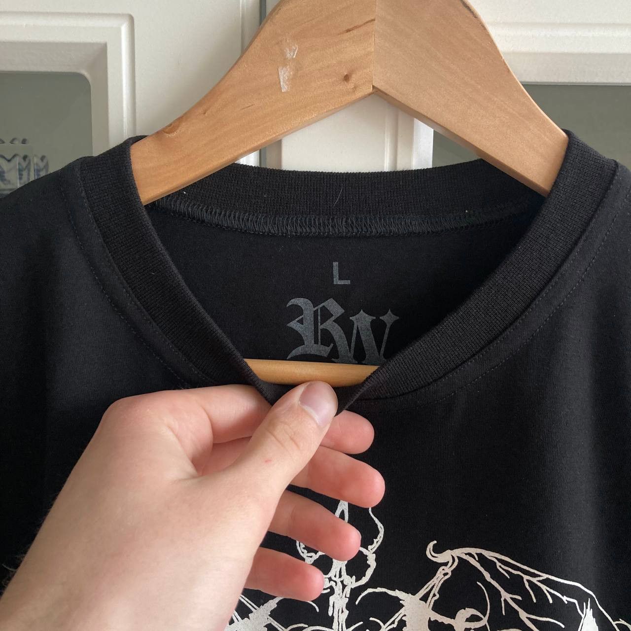 Band Tees Long sleeve Behexen -By the Blessing of Satan - black metal Size US L / EU 52-54 / 3 - 7 Thumbnail