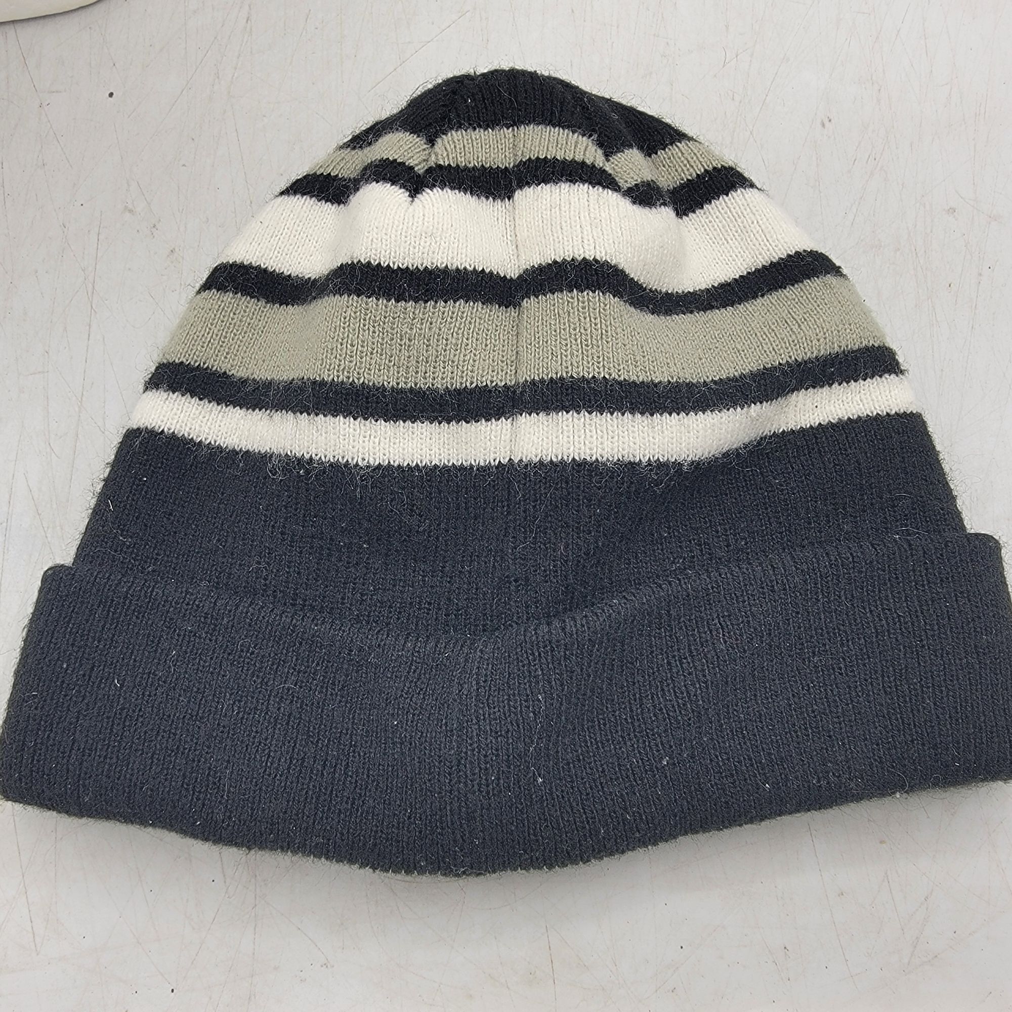 NHL Los Angeles Kings Striped Cuffed Beanie Hat Winter Warm Outd Size ONE SIZE - 2 Thumbnail