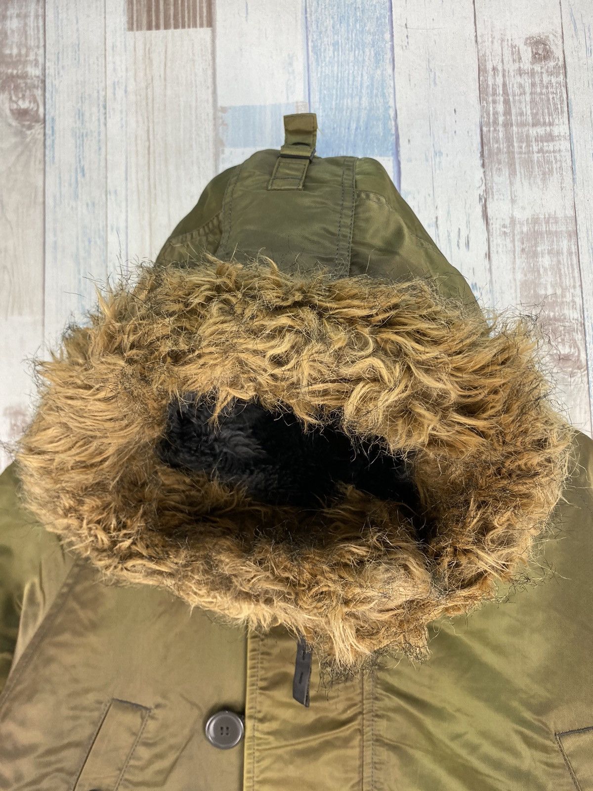 Alpha Industries × Vintage Vintage Alpha Industries Parka Cold Weather Sun Faded Size US L / EU 52-54 / 3 - 12 Thumbnail