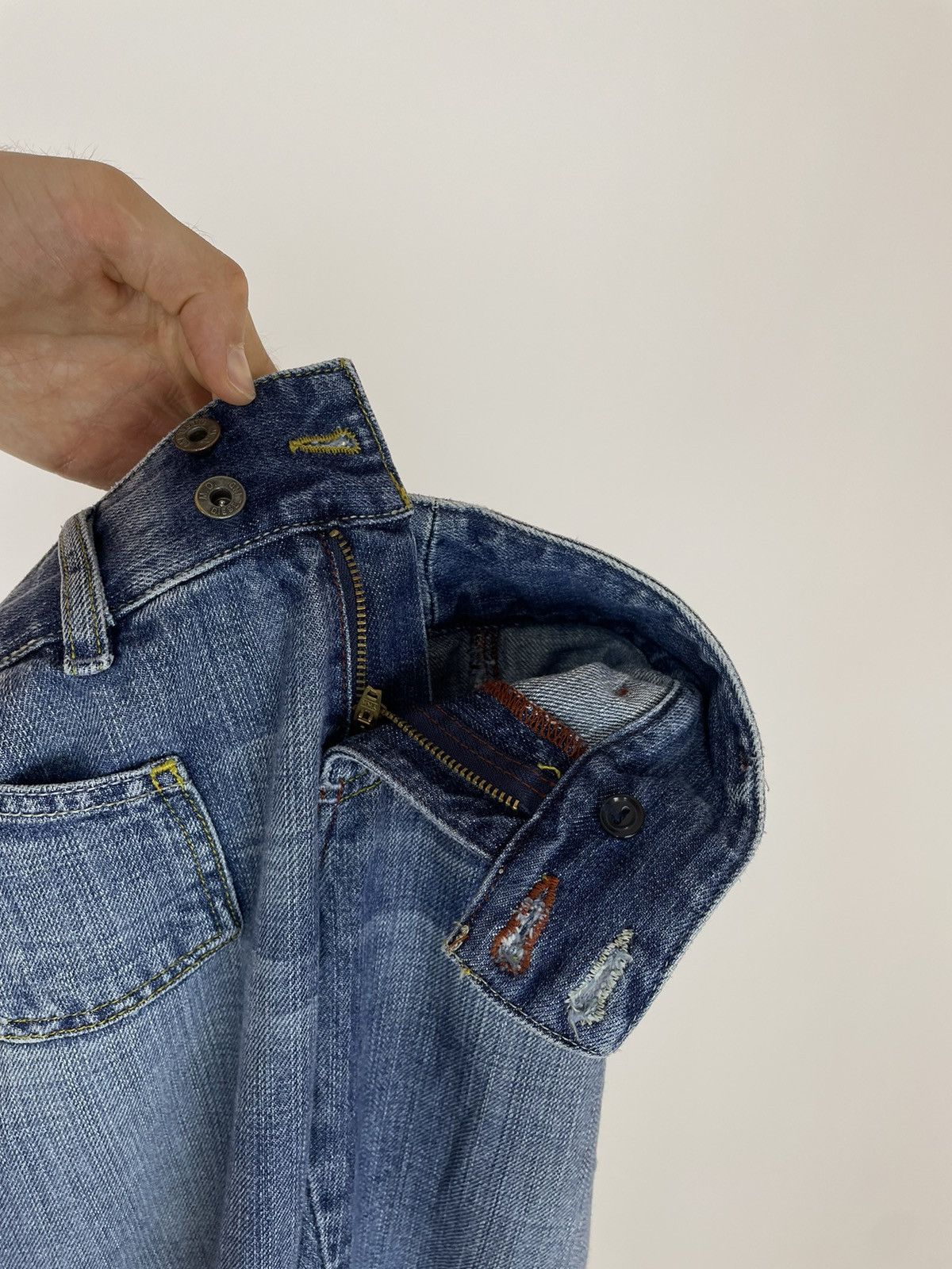 Diesel × Vintage DIESEL VINTAGE FLARED CROPPED JEANS WOMEN'S size 28 Size 28" / US 6 / IT 42 - 8 Thumbnail