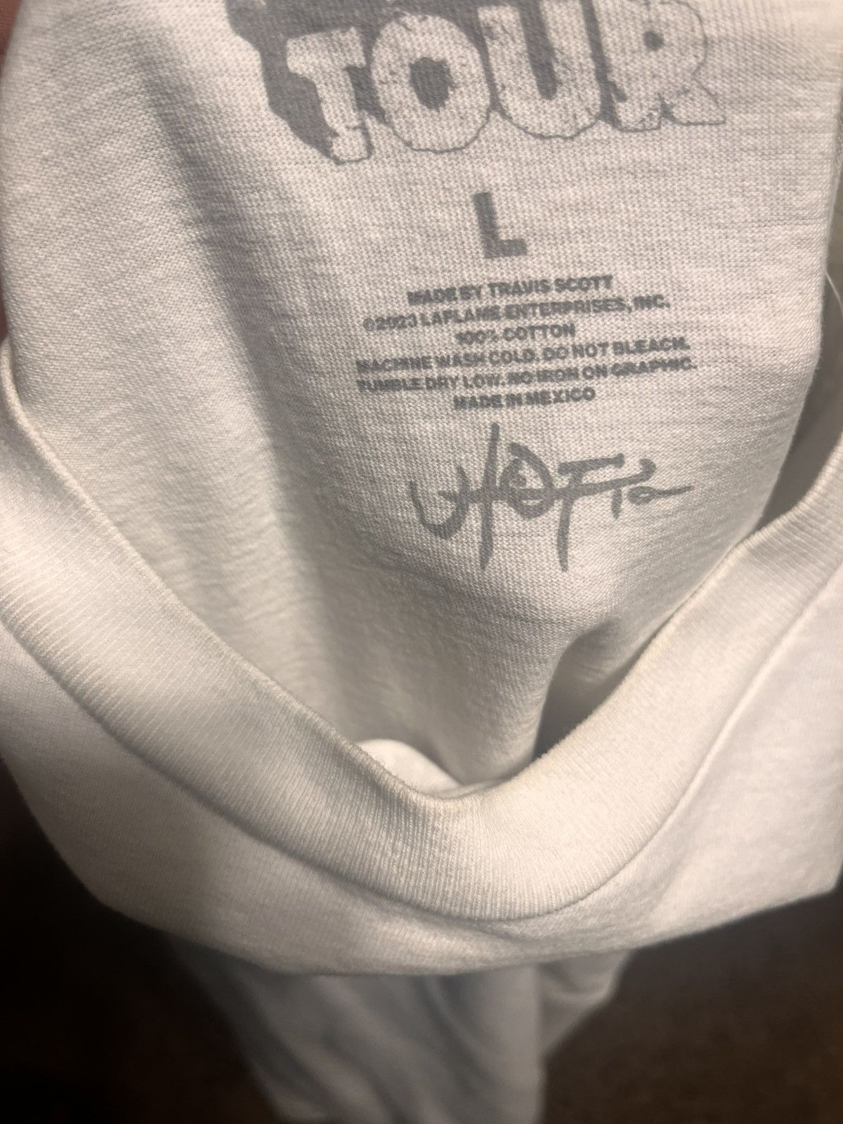 Travis Scott Travis Scott Utopia is in Raleigh Circus Maximus Tee Size US L / EU 52-54 / 3 - 3 Thumbnail