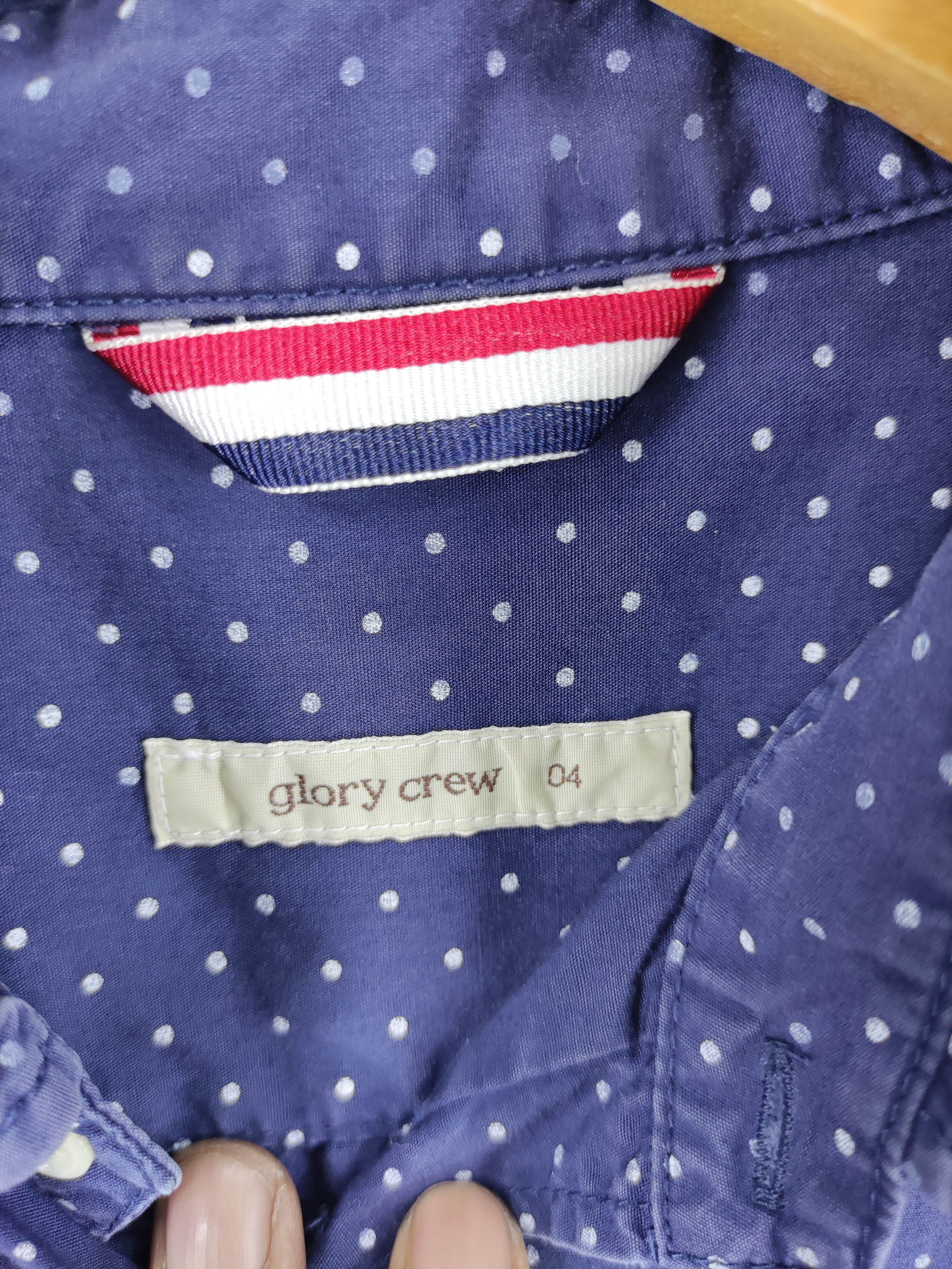 Flannel Vintage Glory Crew Polka dot Shirt Button Up Long Sleeve Size US M / EU 48-50 / 2 - 2 Thumbnail