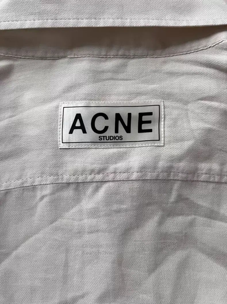 Acne Studios Acne Studios Casual loose solid color logo print long slee Size US S / EU 44-46 / 1 - 5 Thumbnail