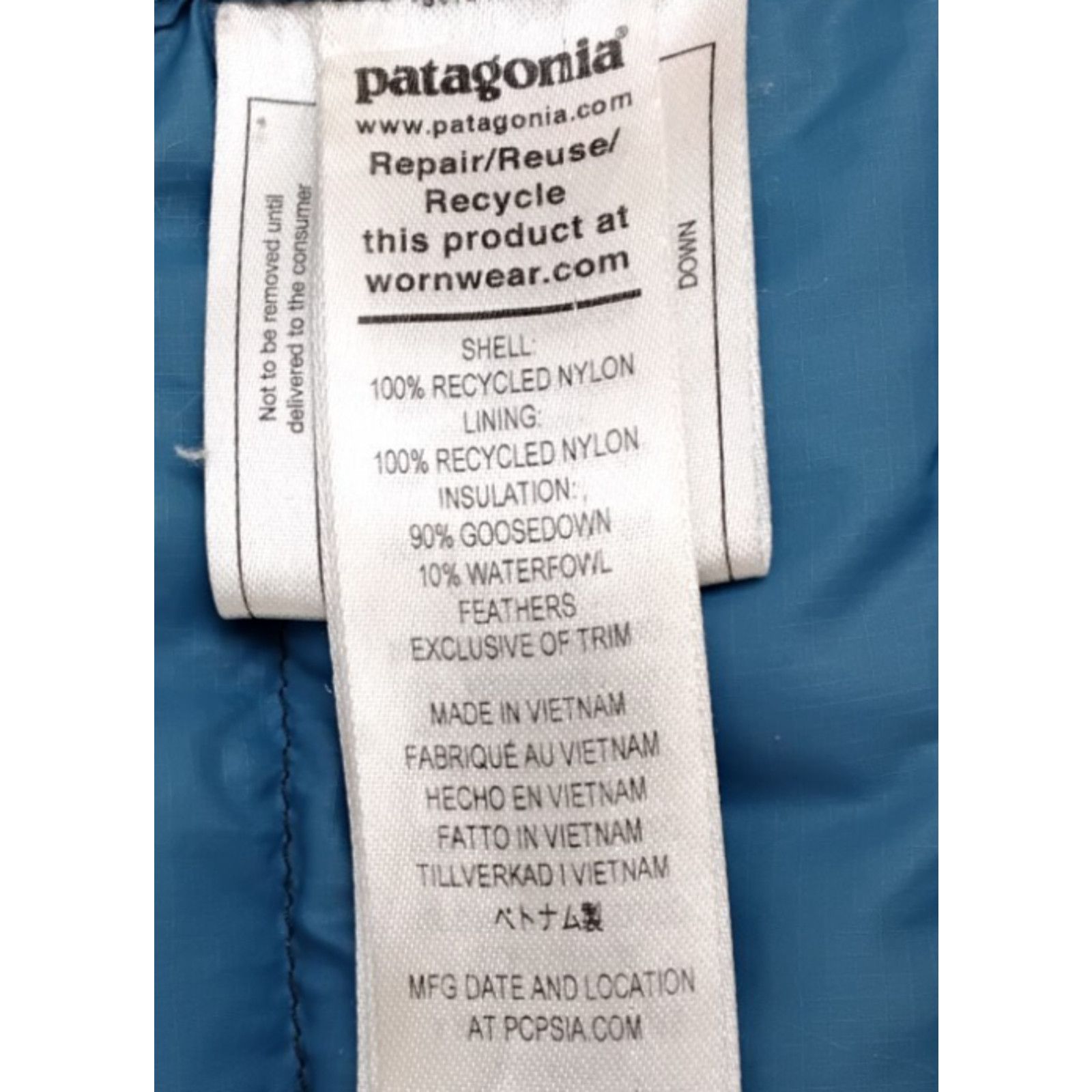 Patagonia Patagonia Netplus Shell Down Puffer Vest Men's 2XL Gray/Blue Size US XXL / EU 58 / 5 - 9 Thumbnail