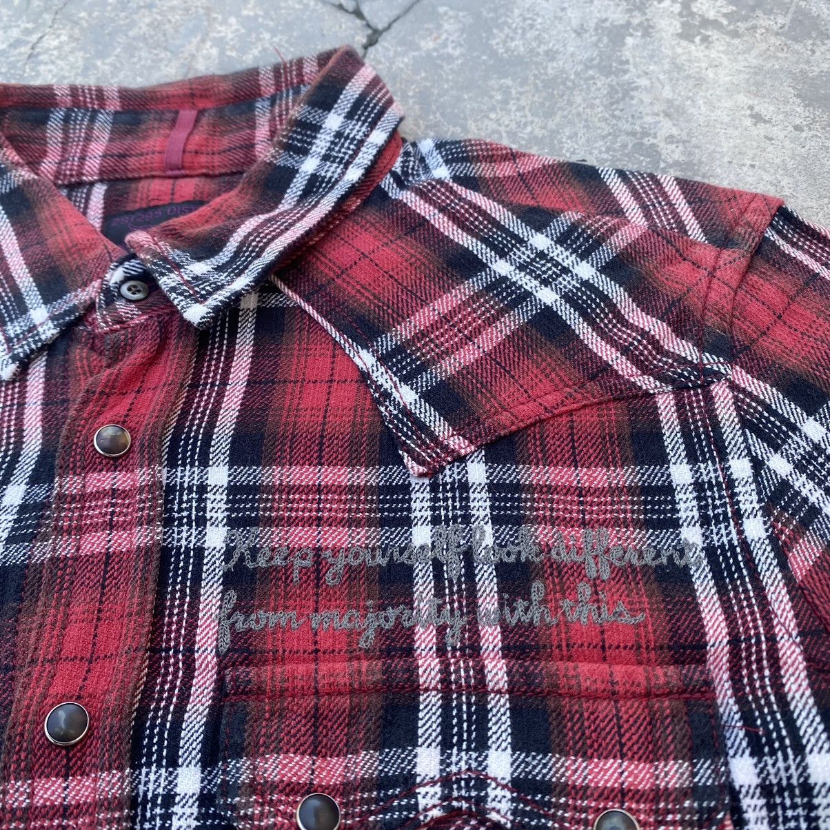 20471120 × If Six Was Nine × Japanese Brand 291295 HOMME Checkered Shirt Size US M / EU 48-50 / 2 - 5 Thumbnail