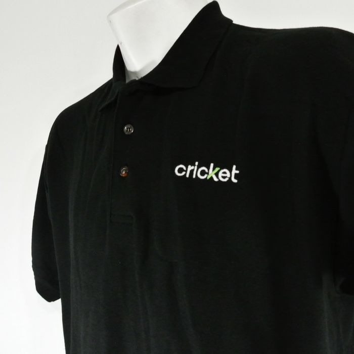 Mando CRICKET WIRELESS Employee Uniform Black Polo Shirt Grailed