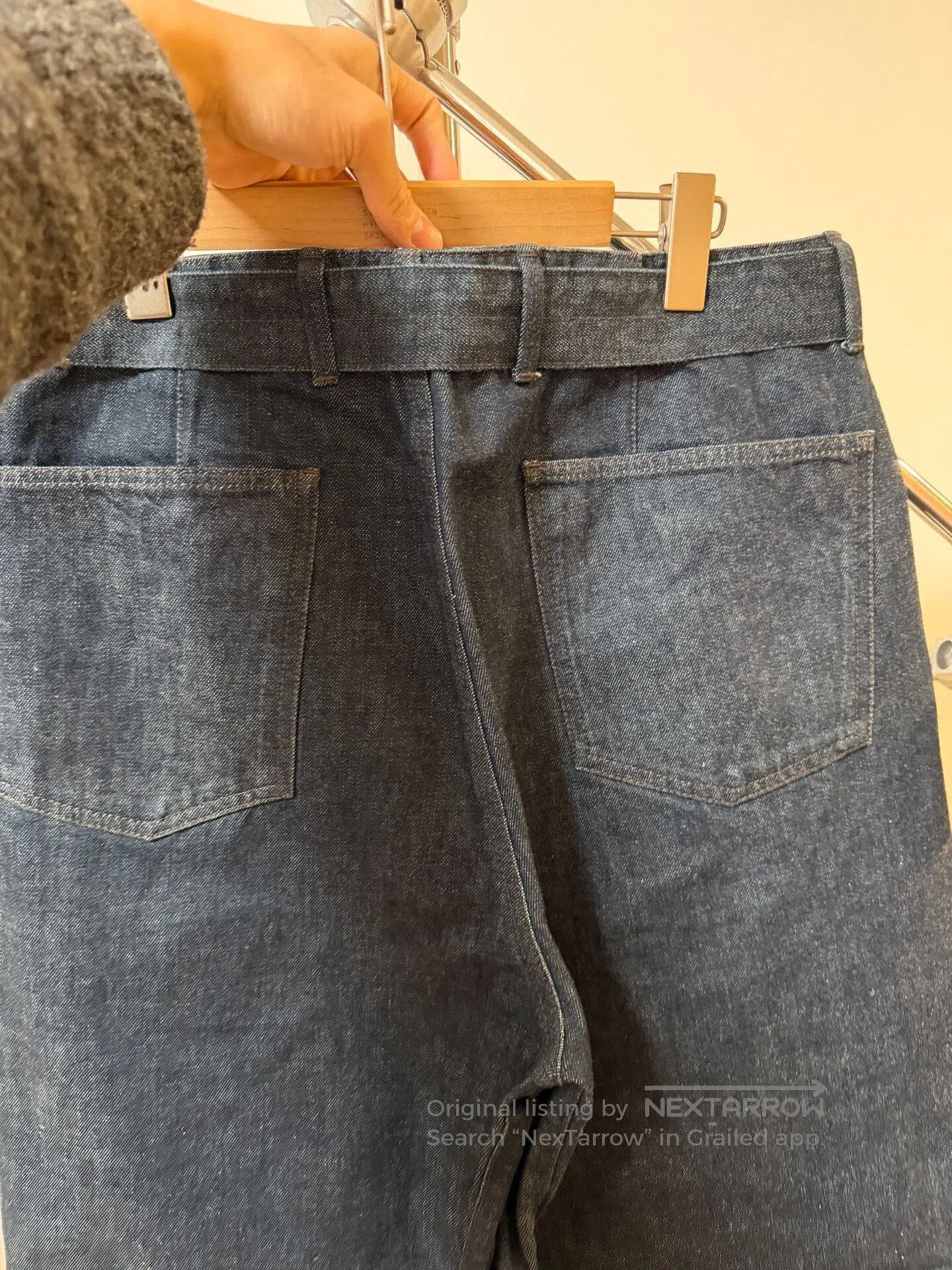 Lemaire Lemaire 23AW Indigo Curved Seam Jeans. Size US 26 / EU 42 - 5 Thumbnail