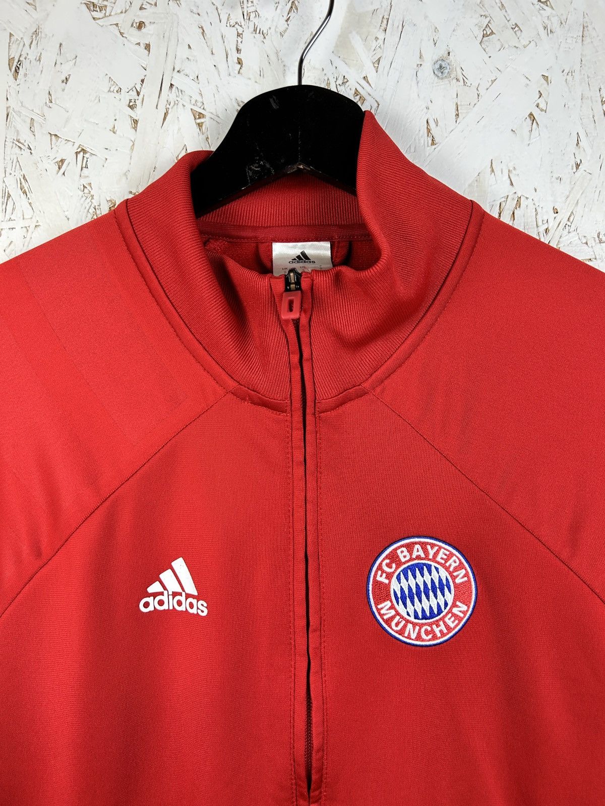 Adidas Adidas FC Bayern Munchen 2017/18 Tracksuit Jacket Size US S / EU 44-46 / 1 - 2 Thumbnail